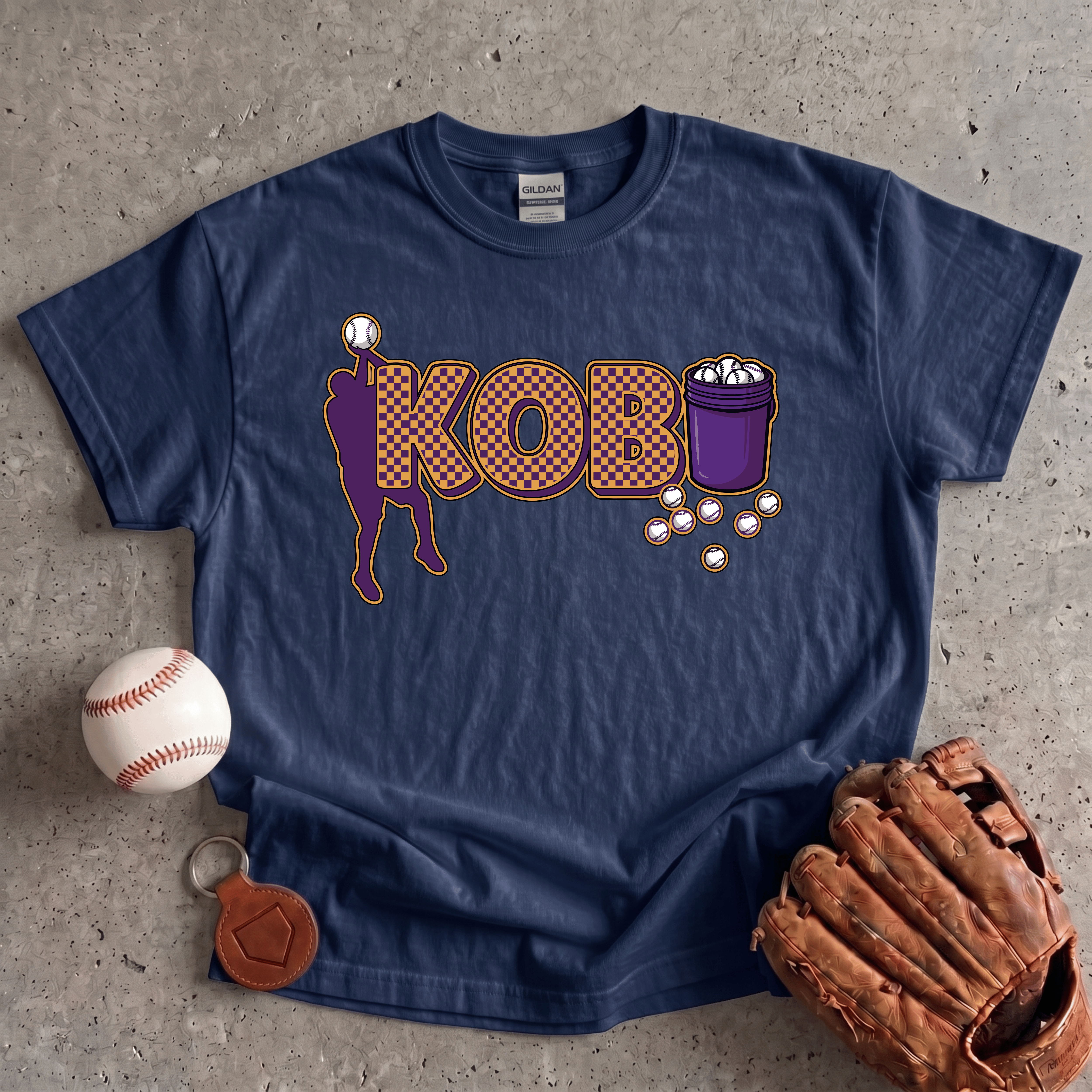 Collection of Kobe Baseball T-Shirt in a gallery layout