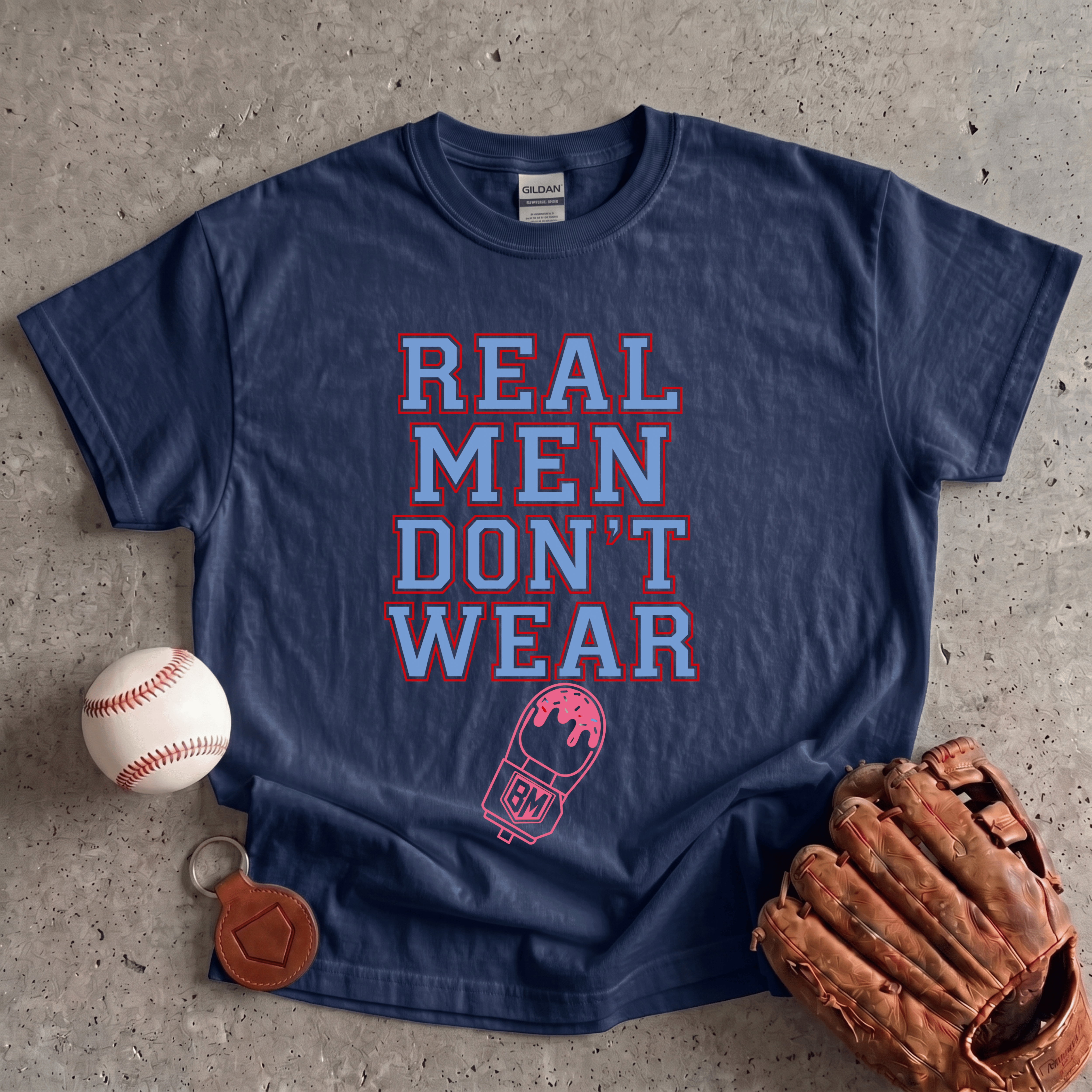 Collection of Real Men Dont Wear Sliding Mitts in a gallery layout