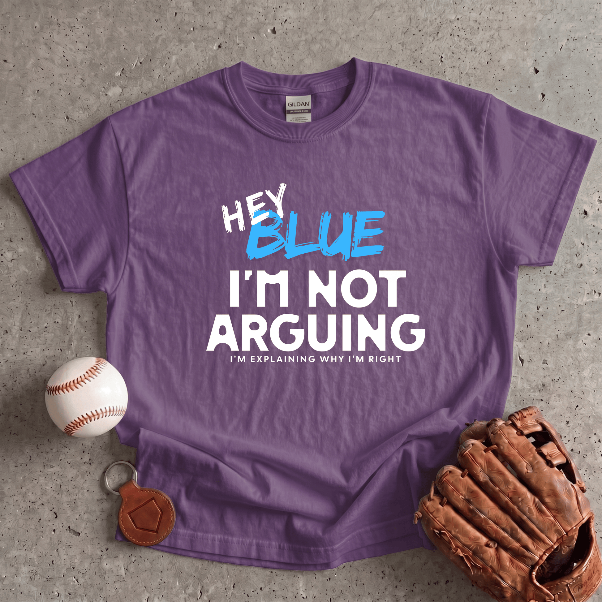 Hey Blue Im Not Arguing T-Shirt