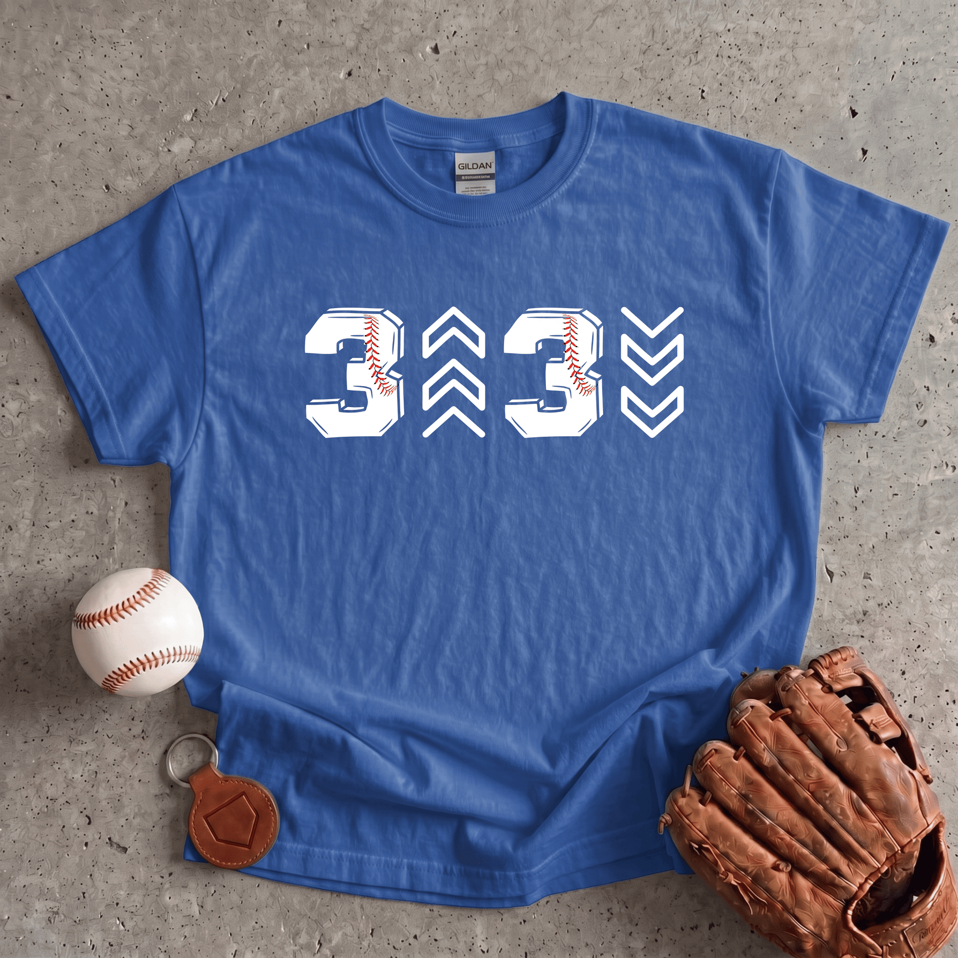 Three Up Three Down T-Shirt