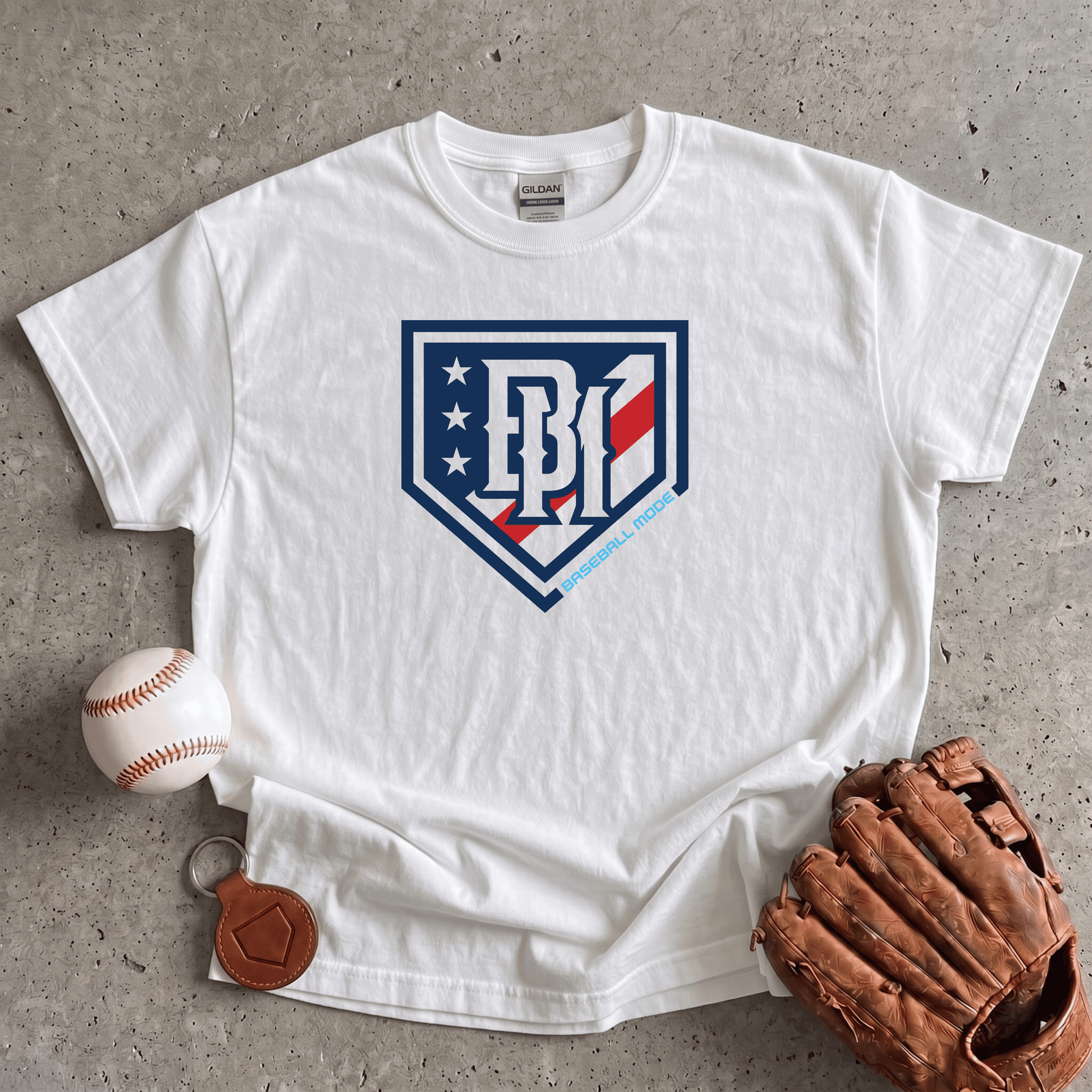 Baseball Mode USA T-Shirt
