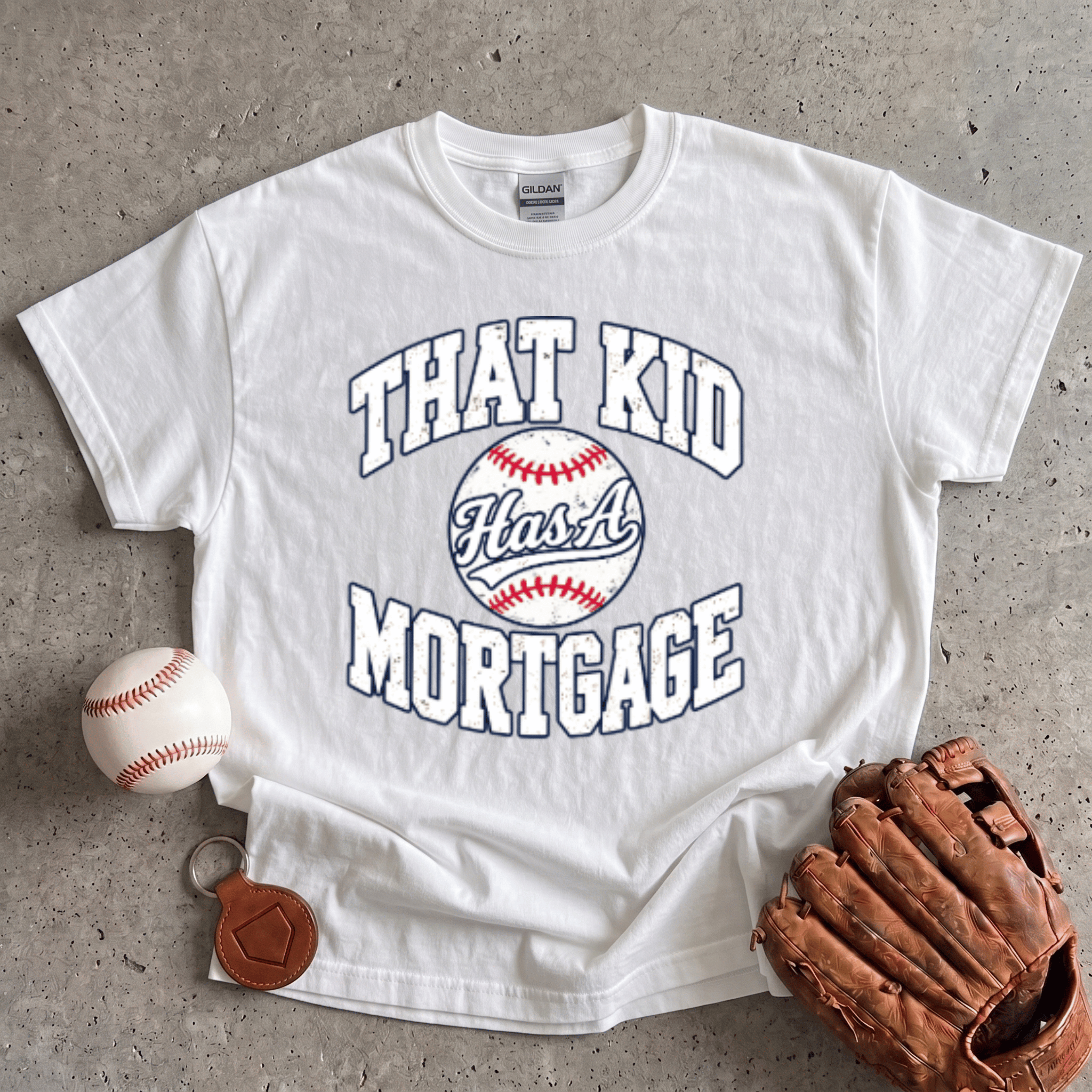 Collection of That Kid Has A Mortgage T-Shirt in a gallery layout