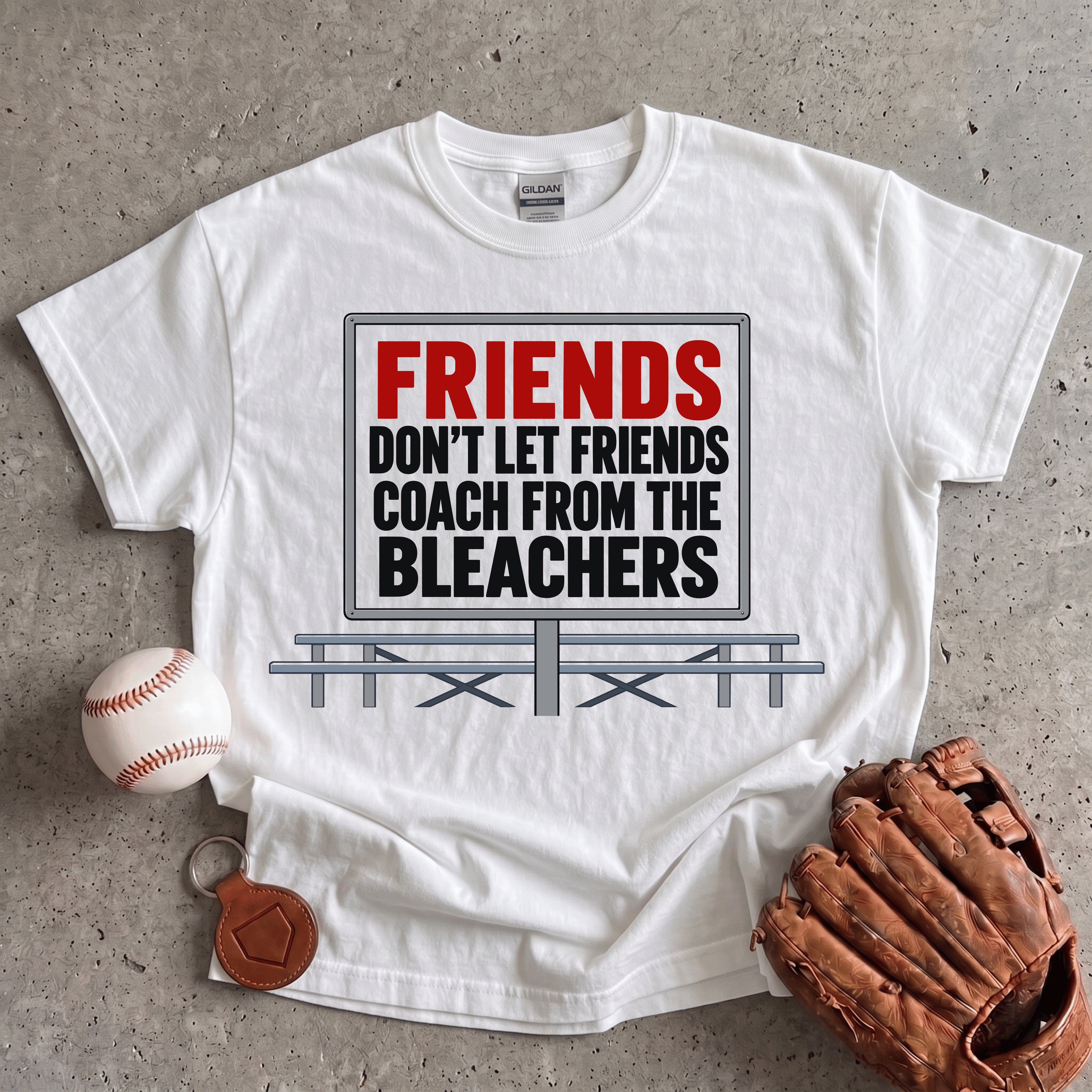 Collection of Bleacher Coach T-Shirt in a gallery layout