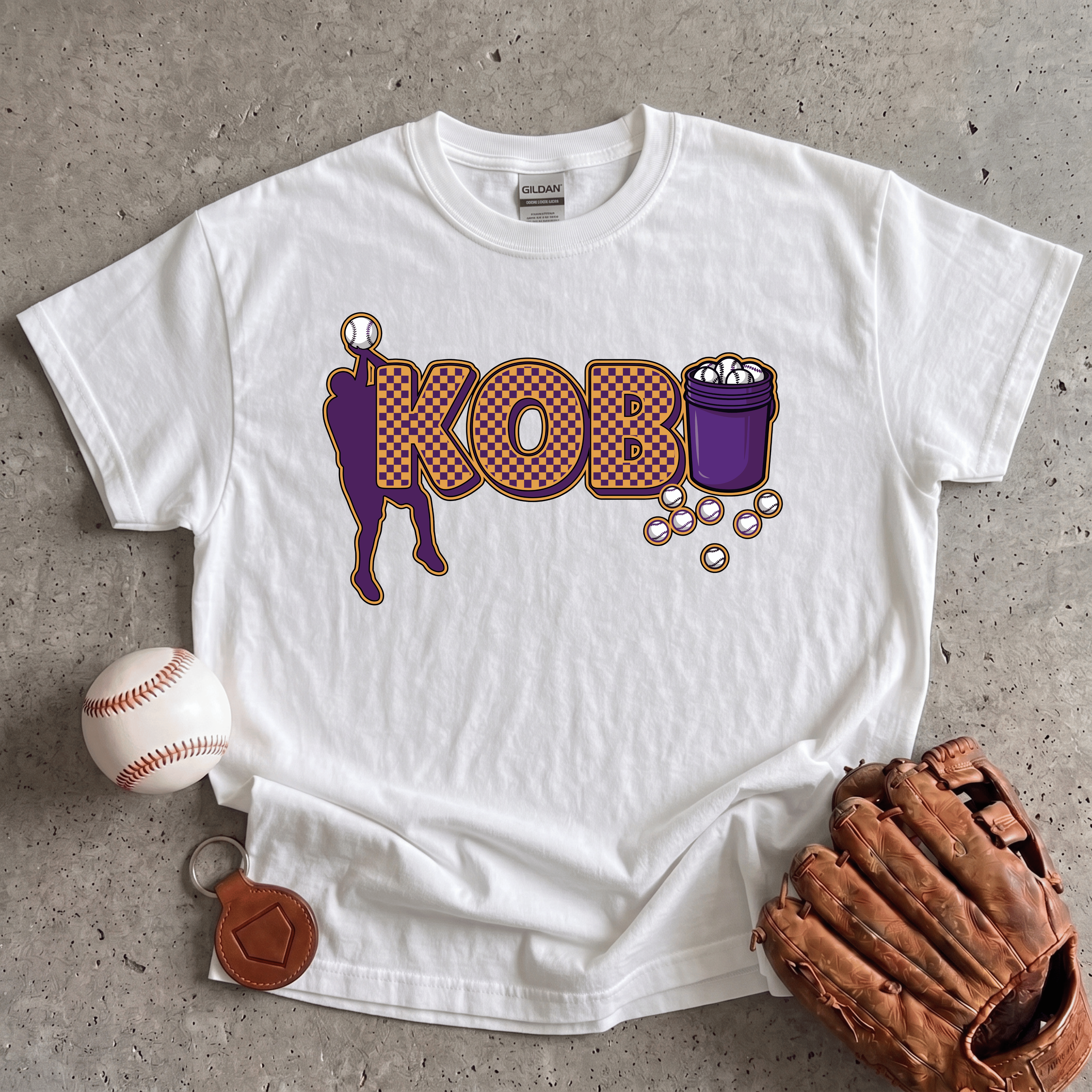 Collection of Kobe Baseball T-Shirt in a gallery layout