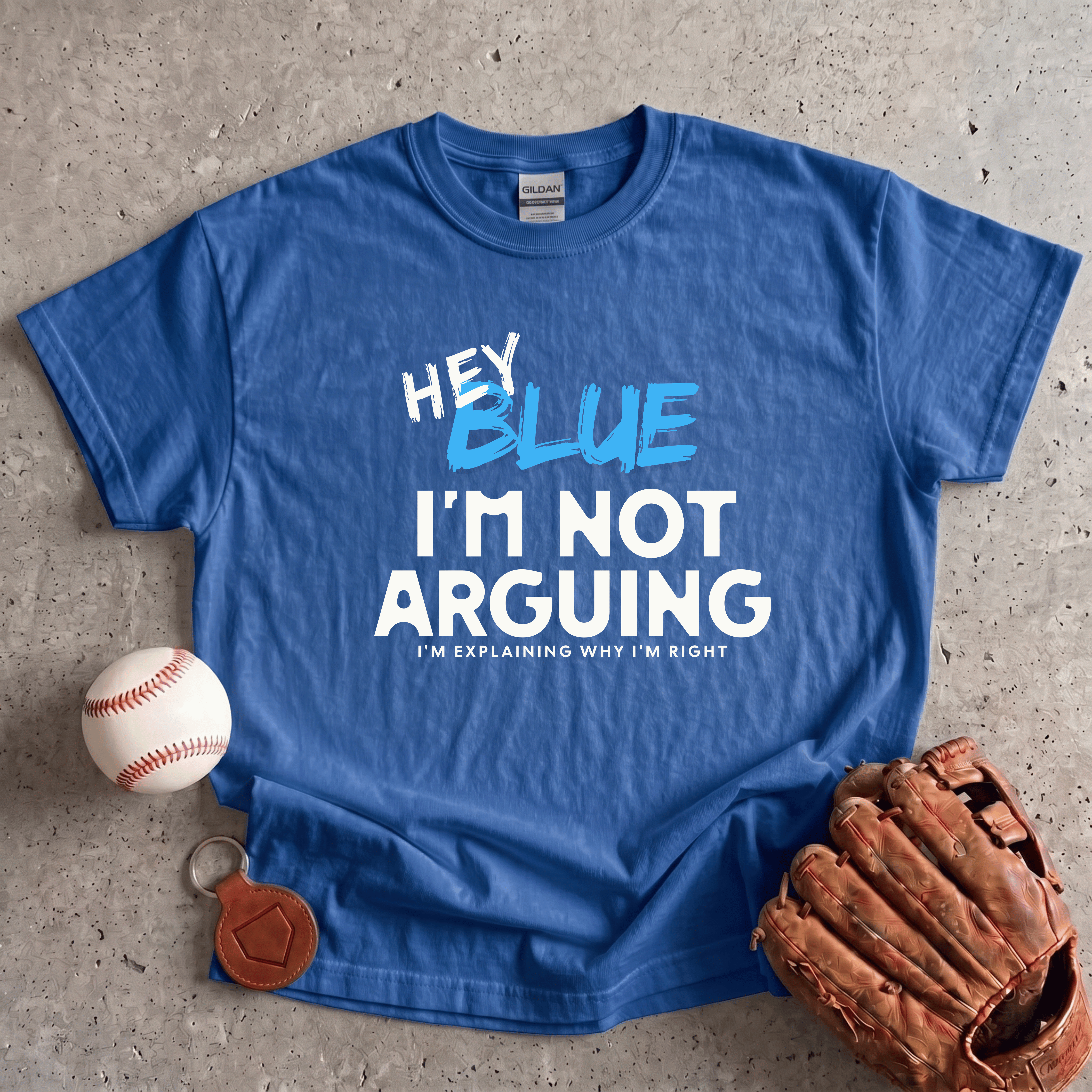 Collection of Hey Blue Im Not Arguing T-Shirt in a gallery layout