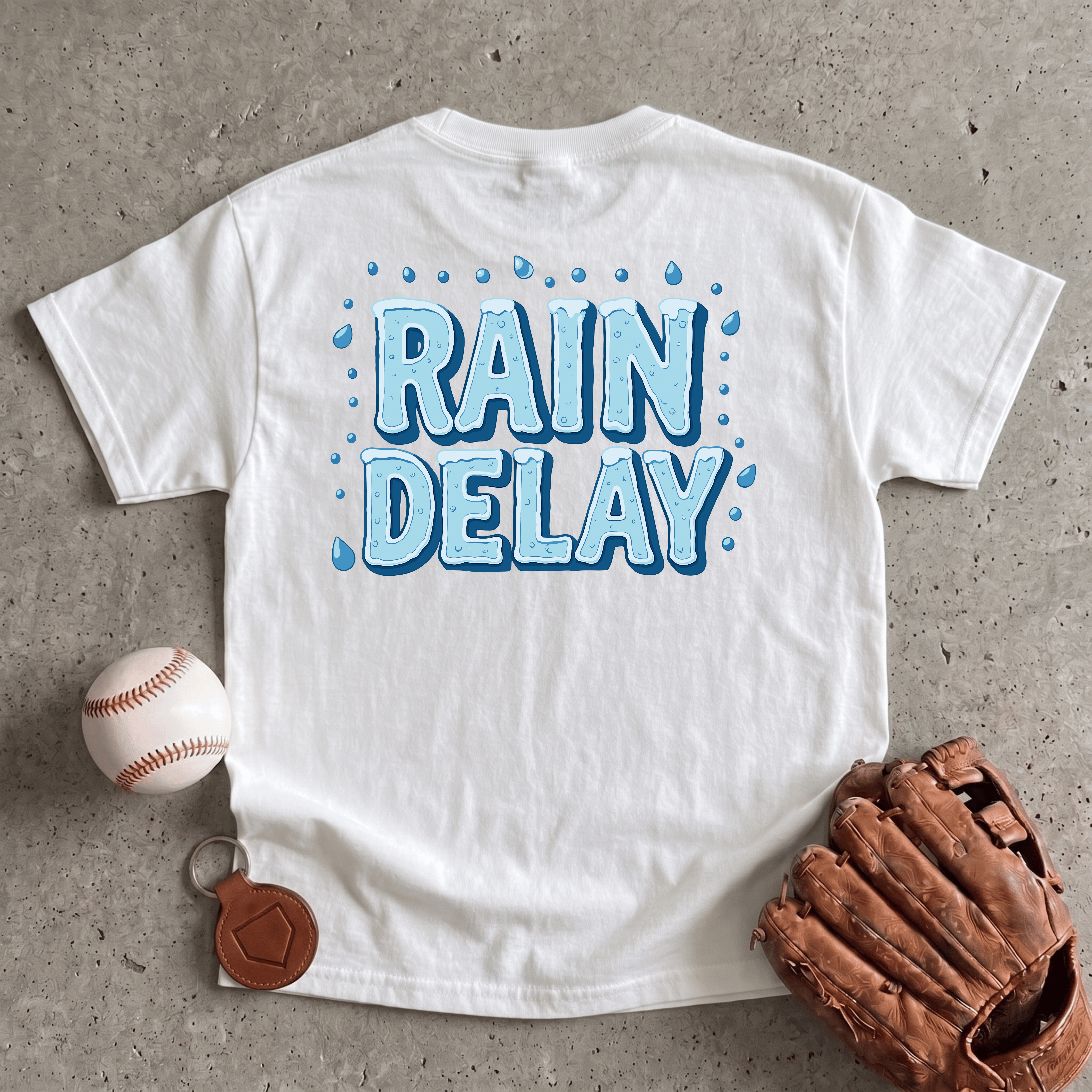 Collection of Rain Delay Youth T-Shirt in a gallery layout