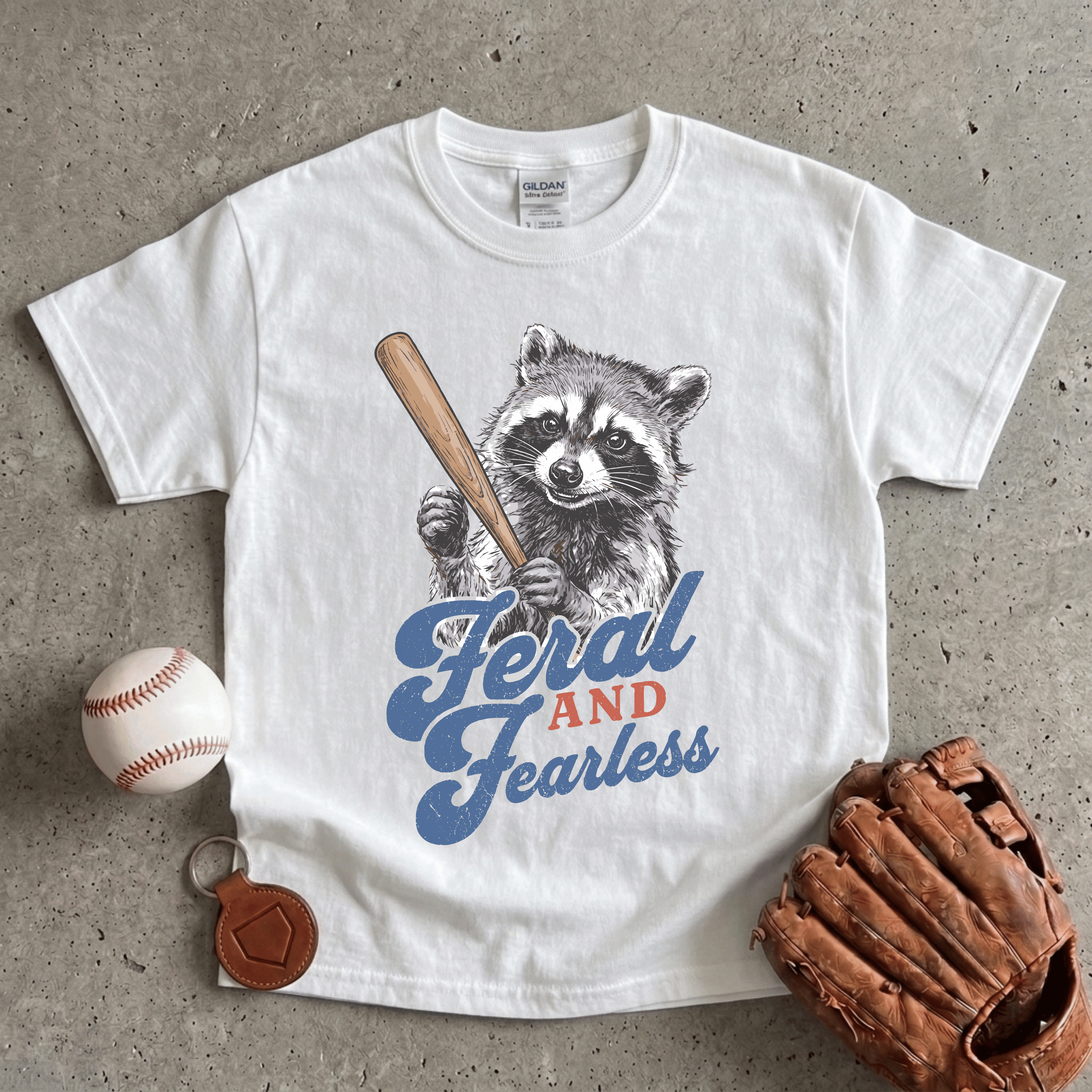 Collection of Feral and Fearless Youth T-Shirt in a gallery layout