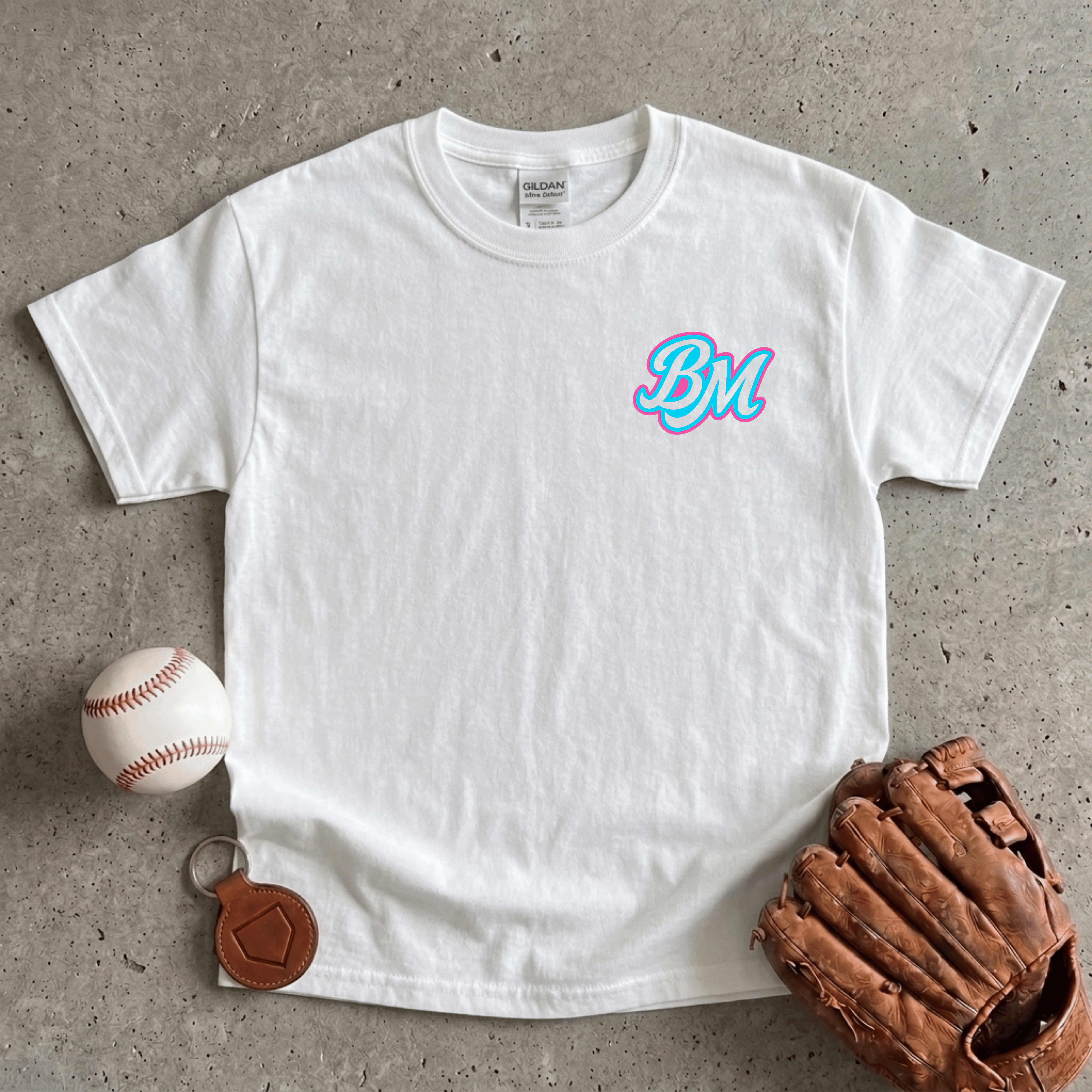 Collection of 6-7 Baseball Mode Youth T-Shirt in a gallery layout