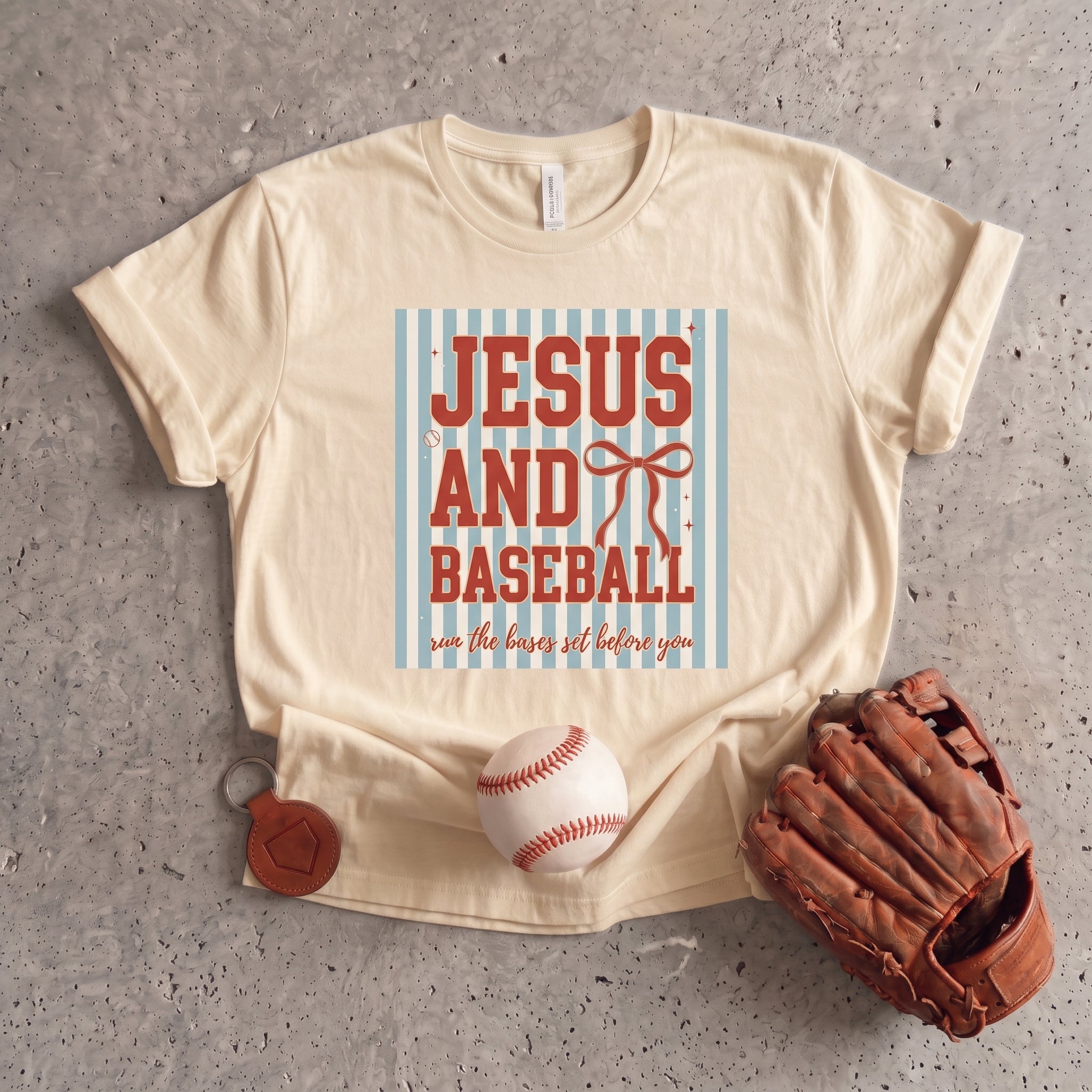 Collection of Jesus and Baseball T-Shirt in a gallery layout