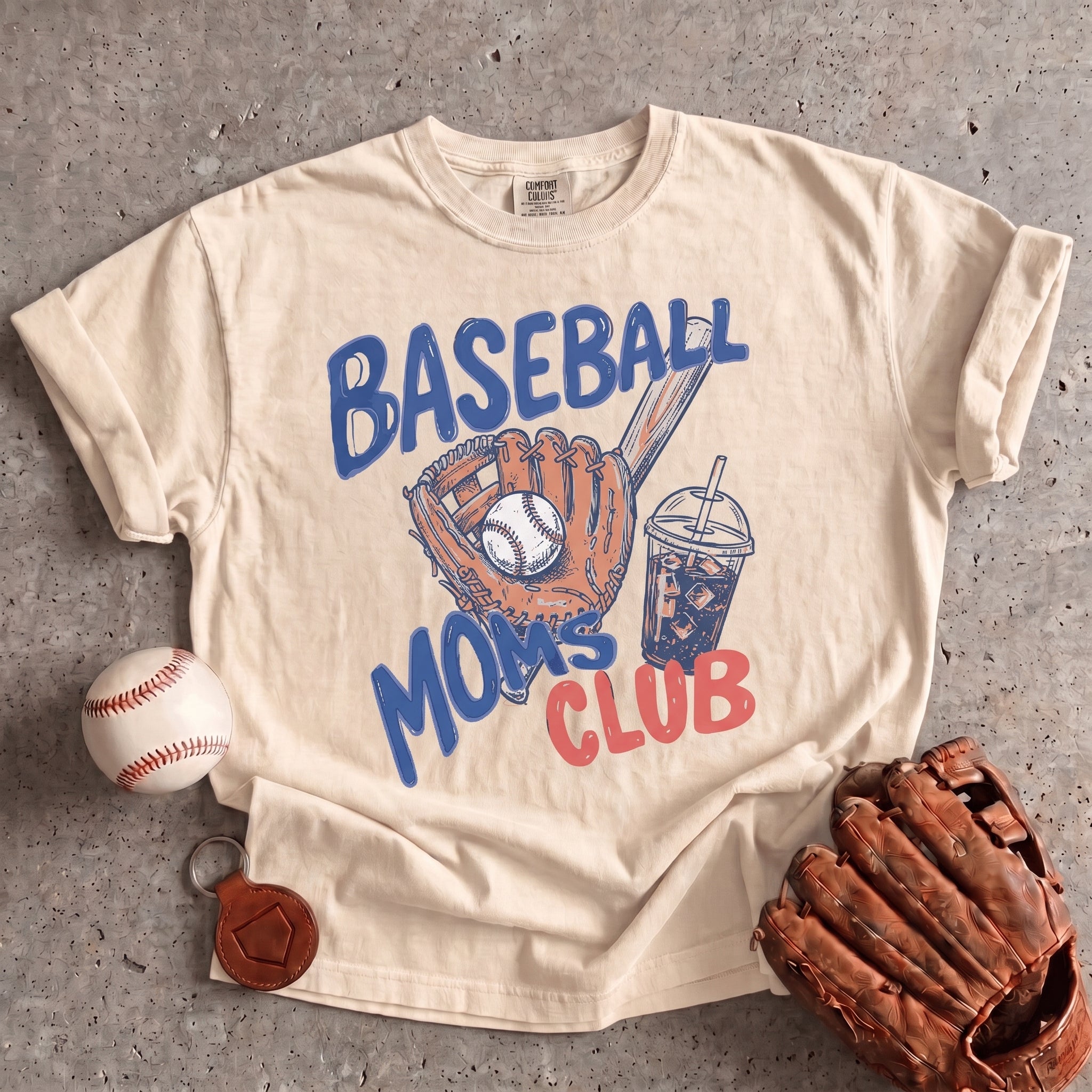 Collection of Baseball Moms Club T-Shirt in a gallery layout