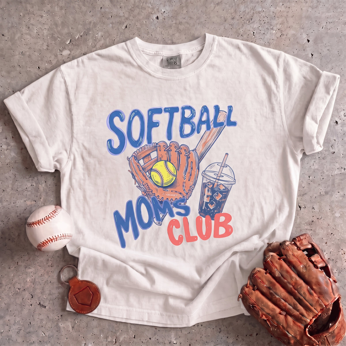 Softball Moms Club T-Shirt
