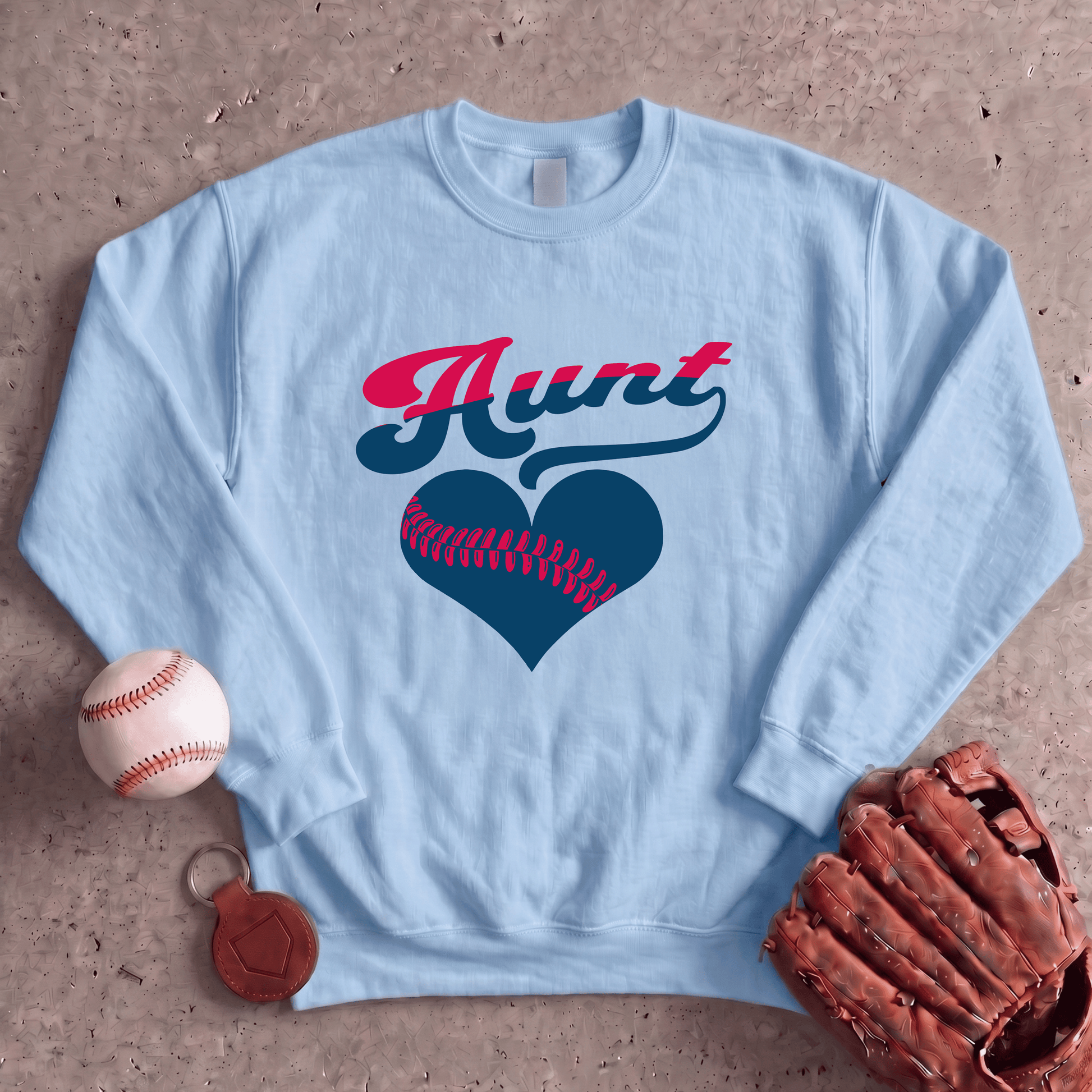 Baseball Aunt Sweatshirt