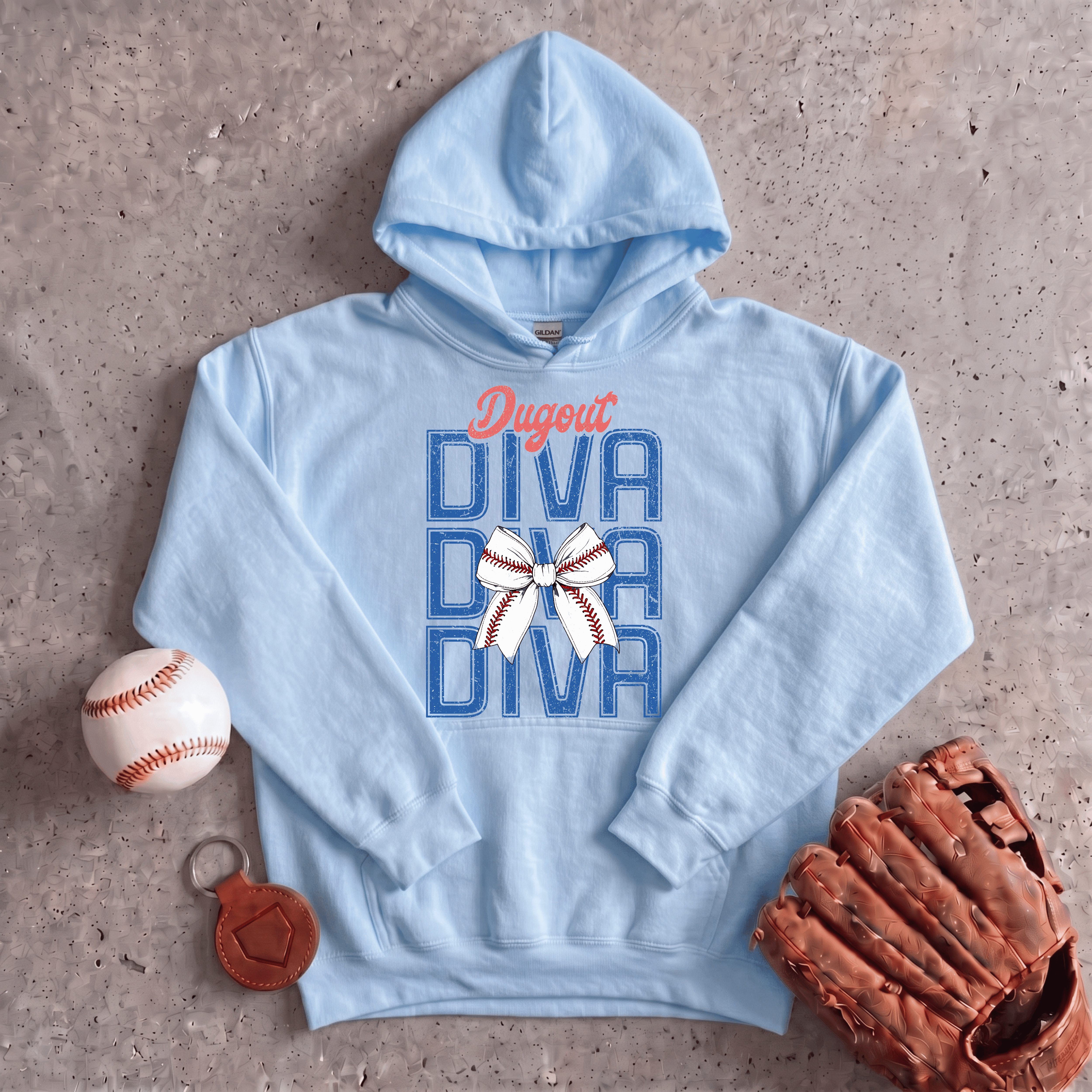 Collection of Dugout Diva Hoodie in a gallery layout