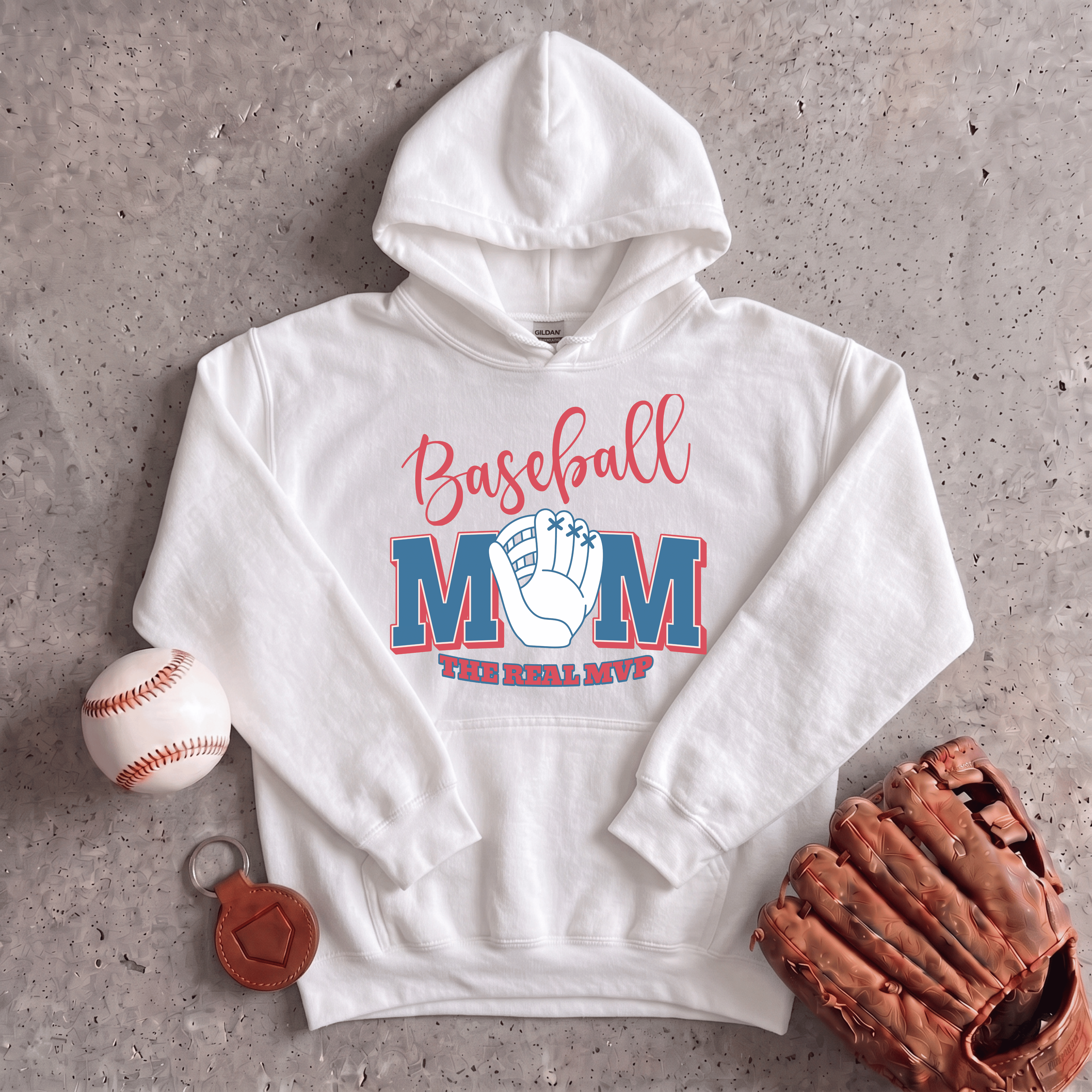 Collection of Baseball Mom Hoodie in a gallery layout