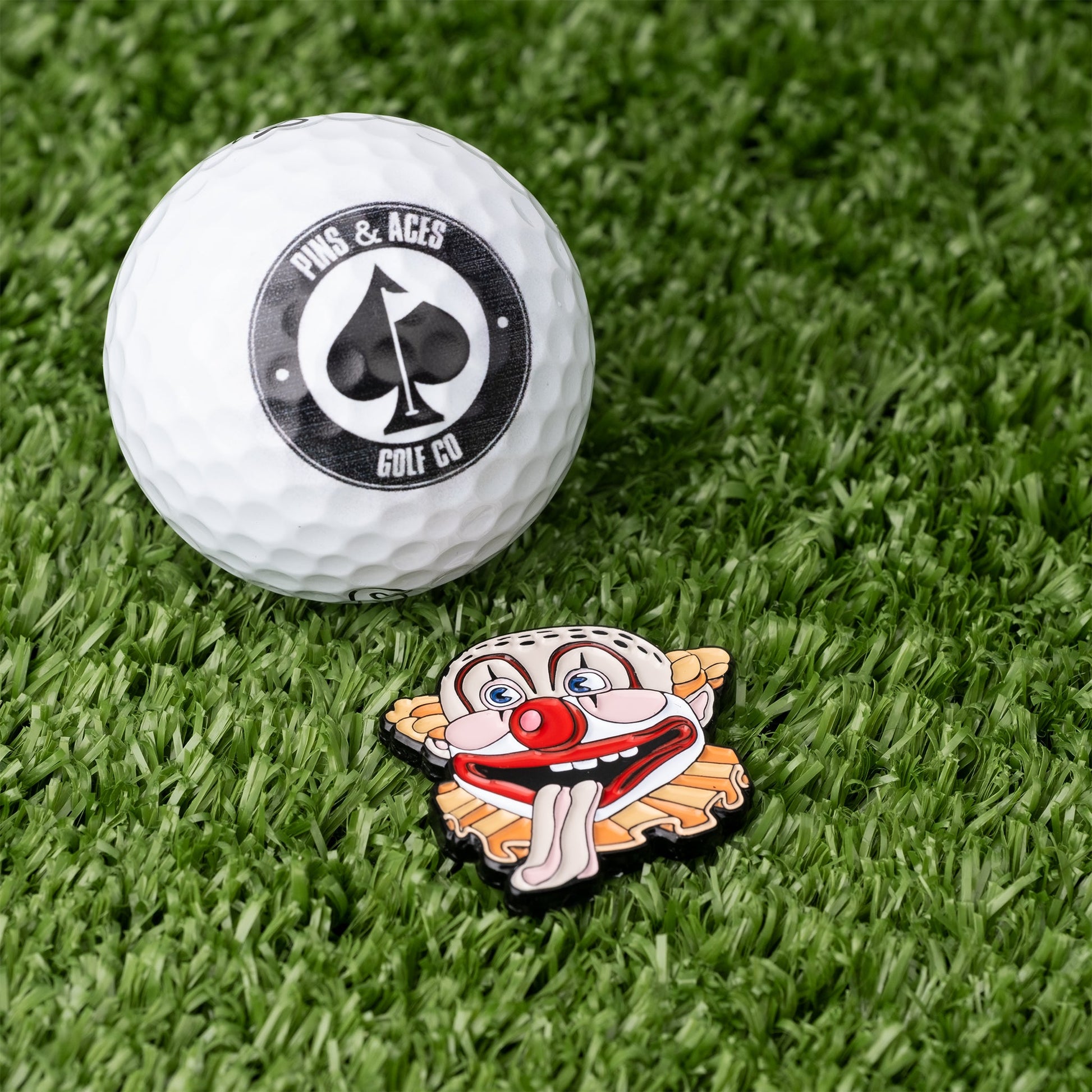 Clowns Mouth Golf Ball Marker