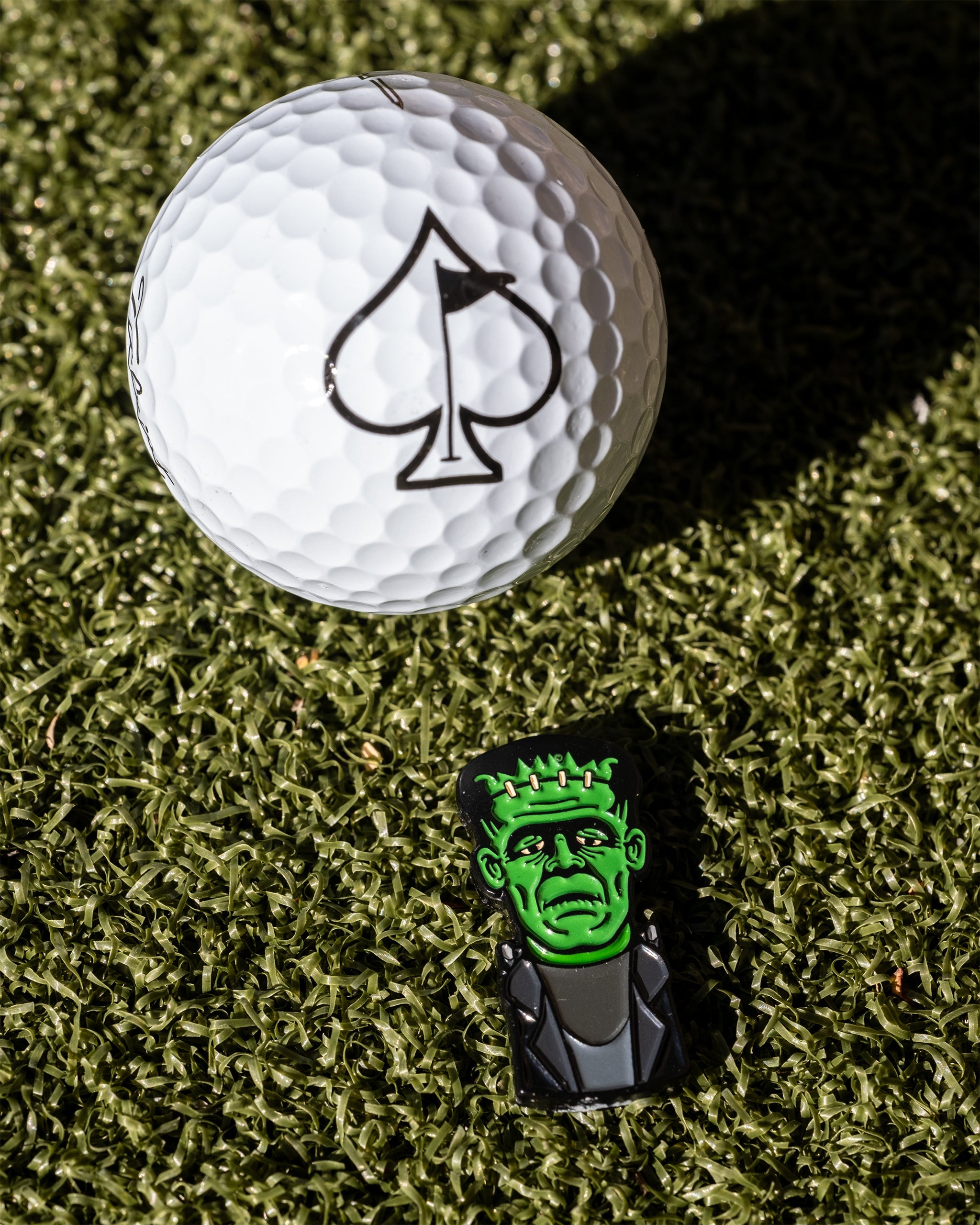 Collection of Frankenstein Golf Ball Marker in a gallery layout