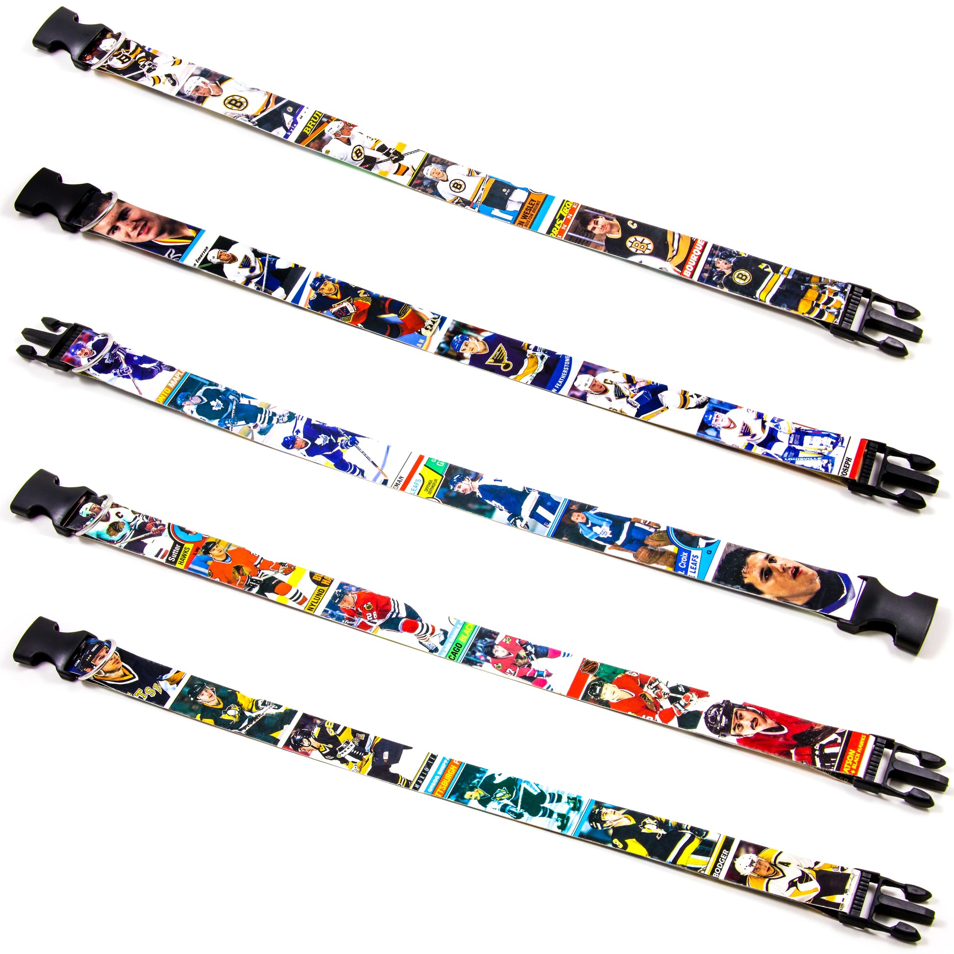 hockey card dog collars
