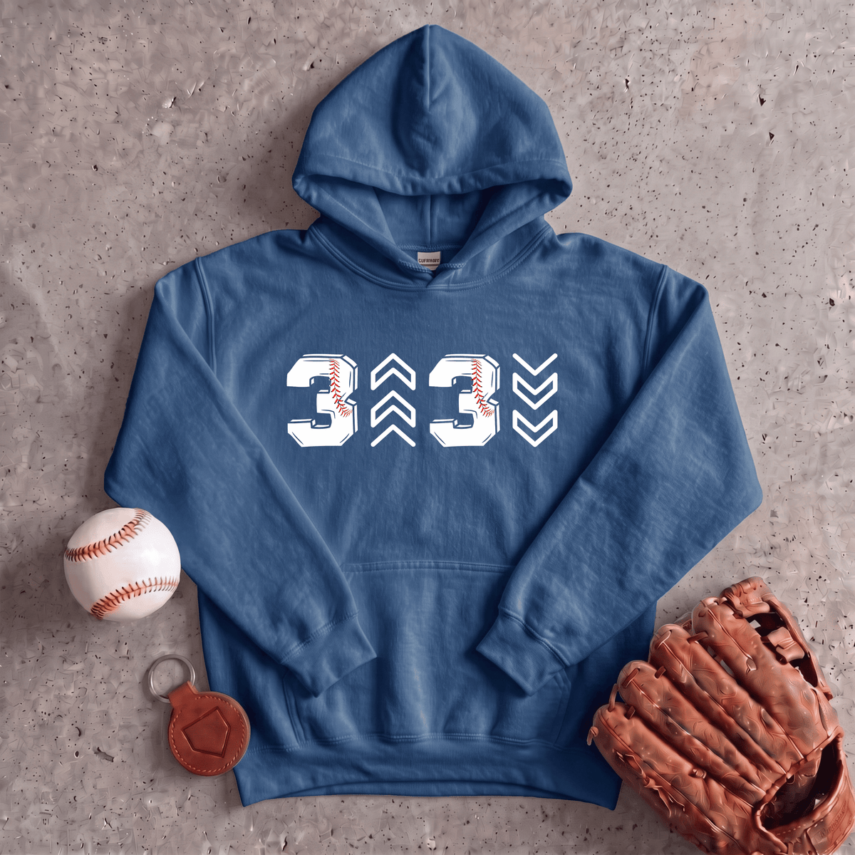 Three Up Three Down Hoodie