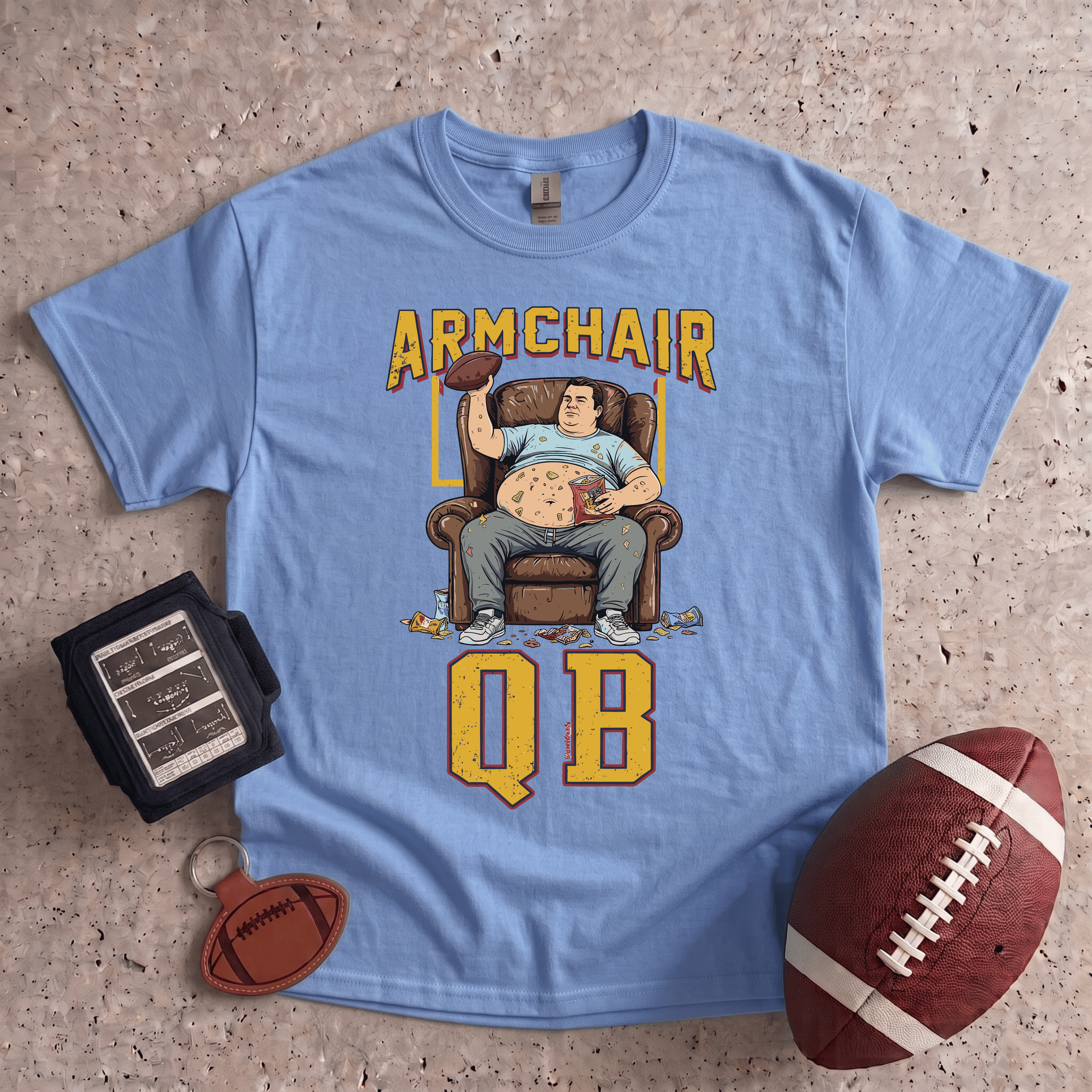 Collection of Armchair QB T-Shirt in a gallery layout