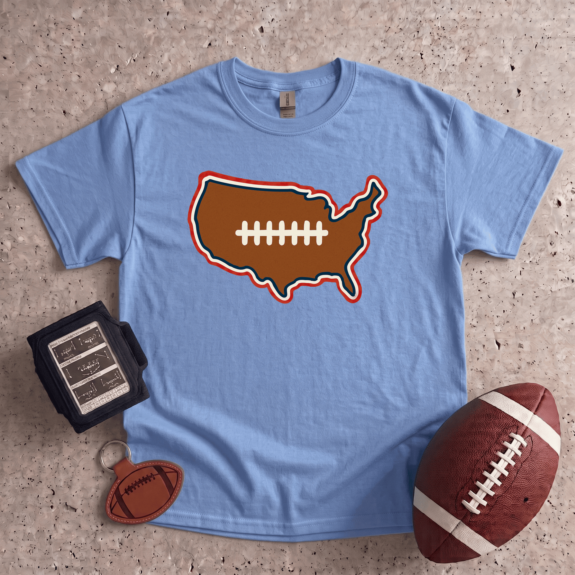 Patriotic Football T-Shirt