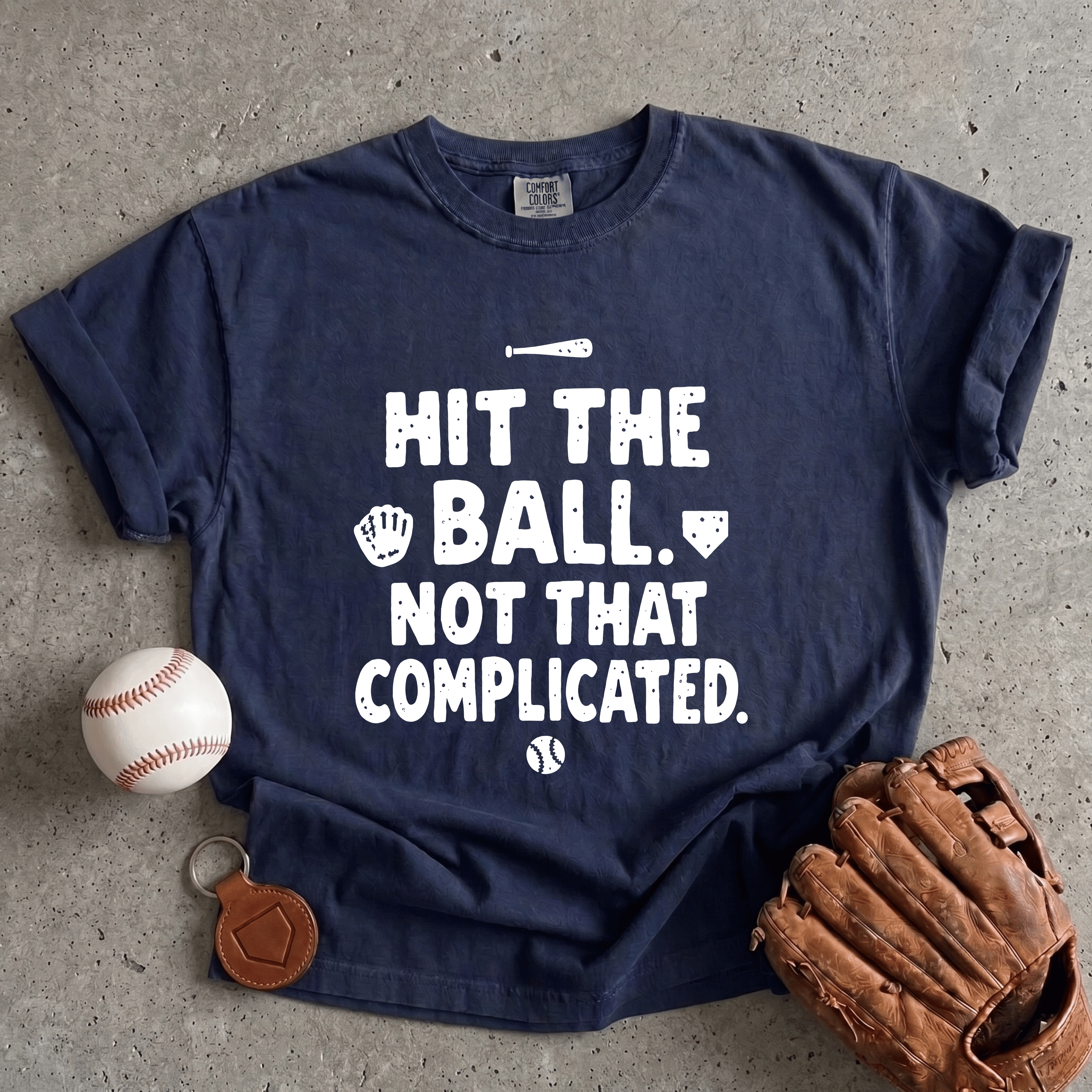 Collection of Hit the Ball. Not That Complicated T-Shirt in a gallery layout