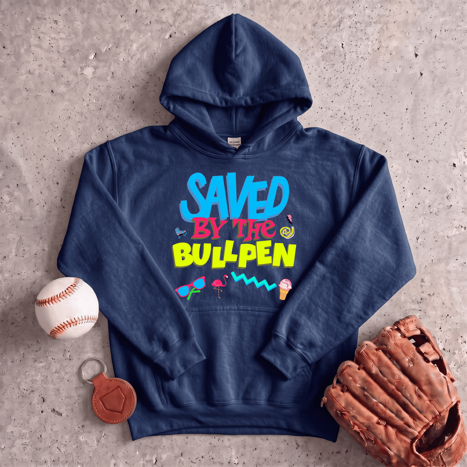 Saved By The Bullpen Hoodie