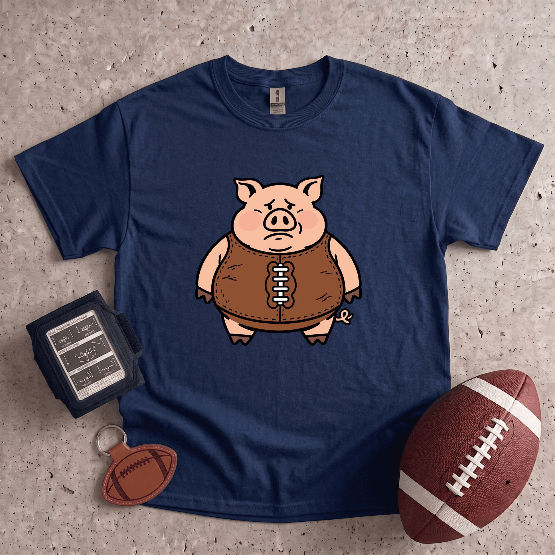Pigskin T-Shirt | Funny Football Pun Shirt