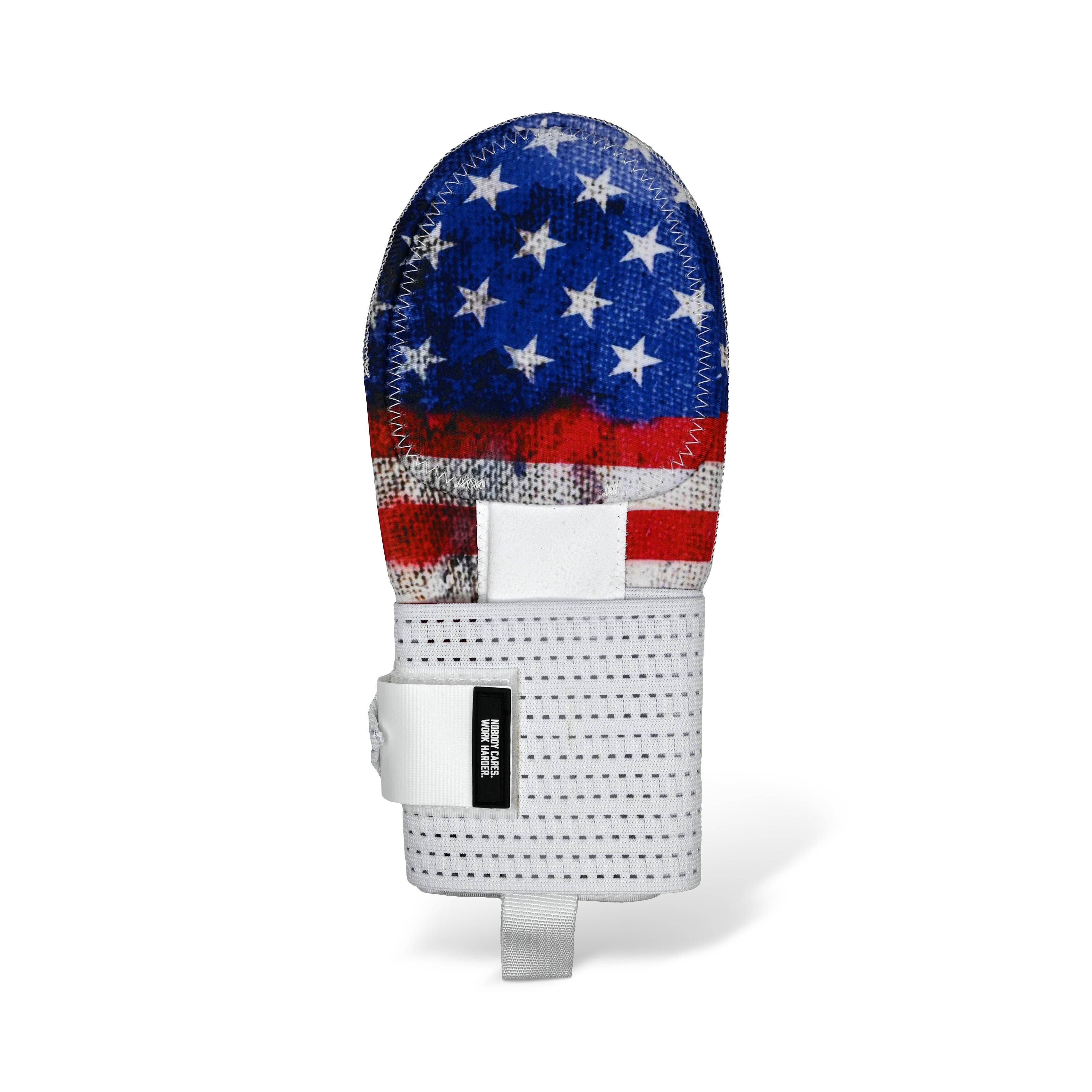 Collection of American themed baseball sliding mitt in a gallery layout
