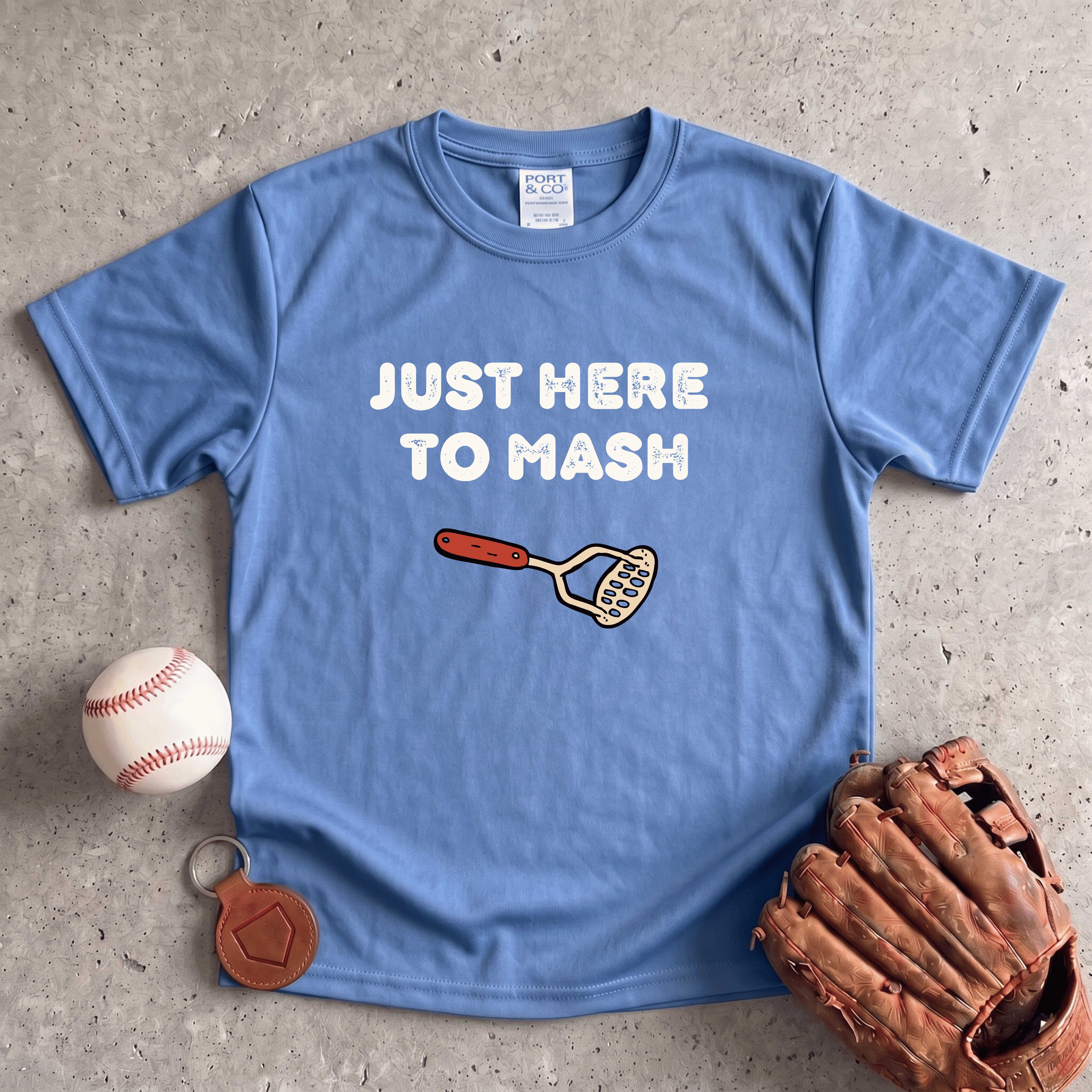 Collection of Just Here To Mash Youth T-Shirt in a gallery layout