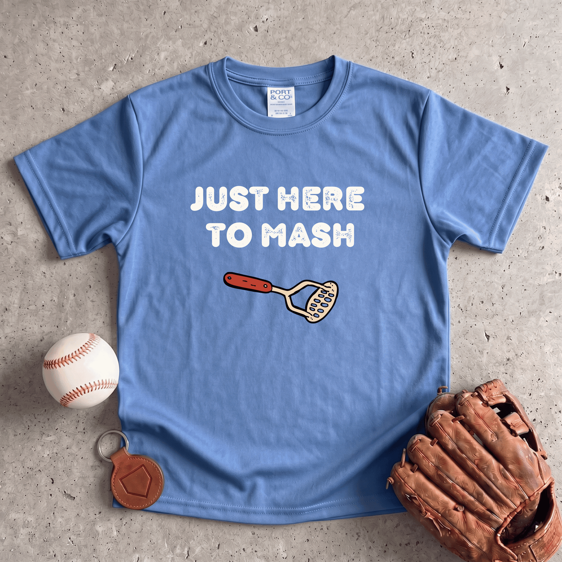 Just Here To Mash Youth T-Shirt