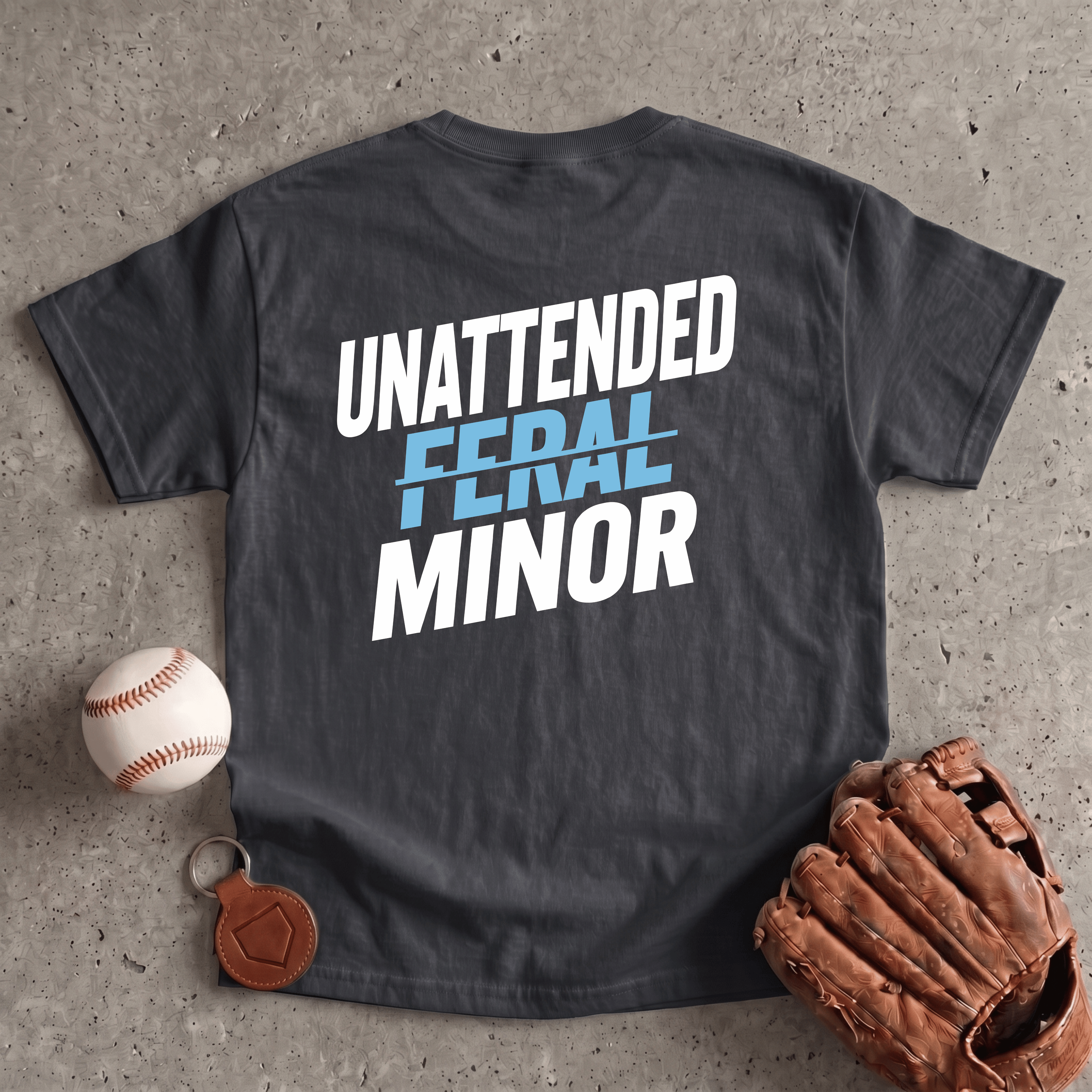 Collection of Unattended Feral Minor Youth T-Shirt in a gallery layout