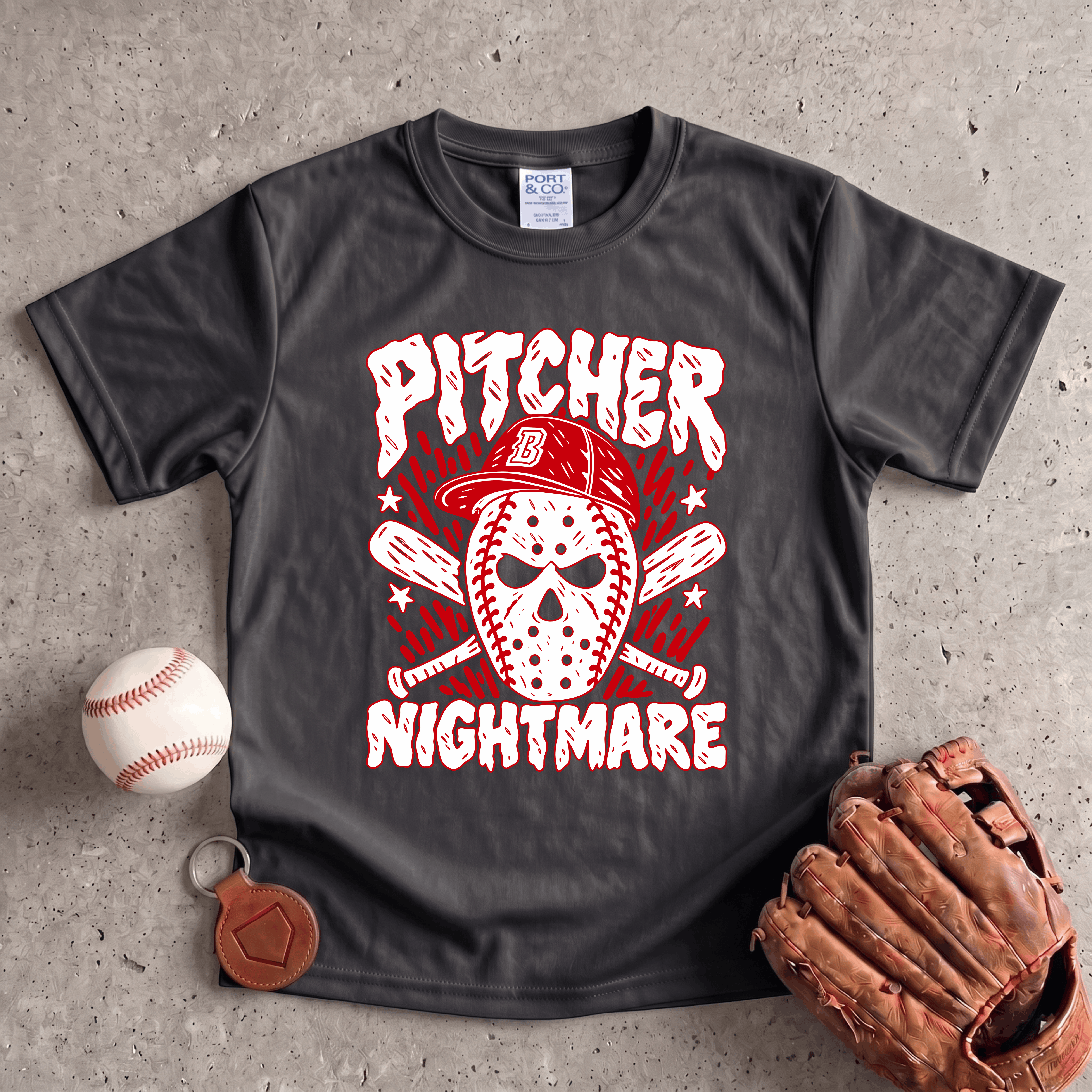 Collection of Pitcher Nightmare T-Shirt in a gallery layout
