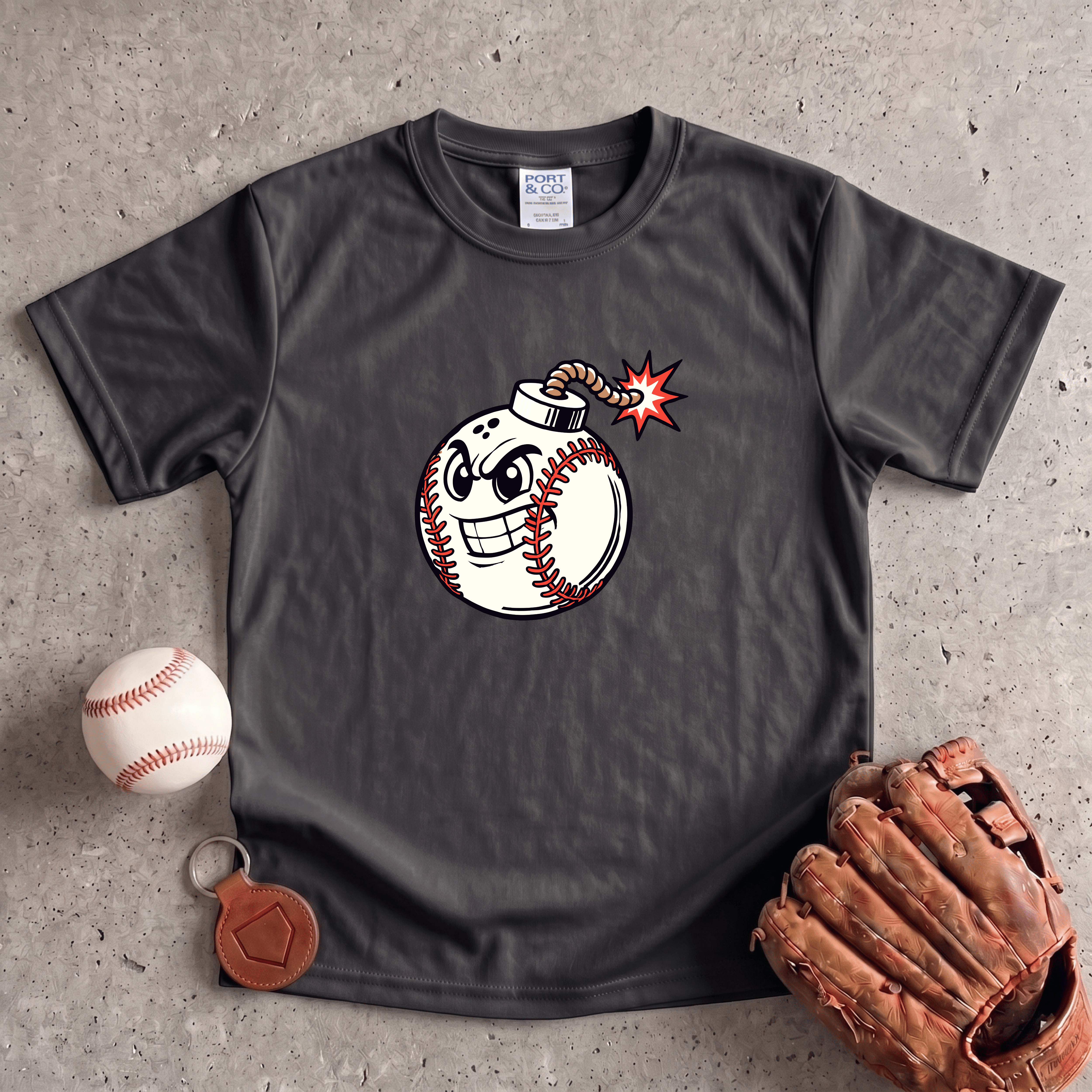 Collection of Hitting Bombs Youth T-Shirt in a gallery layout