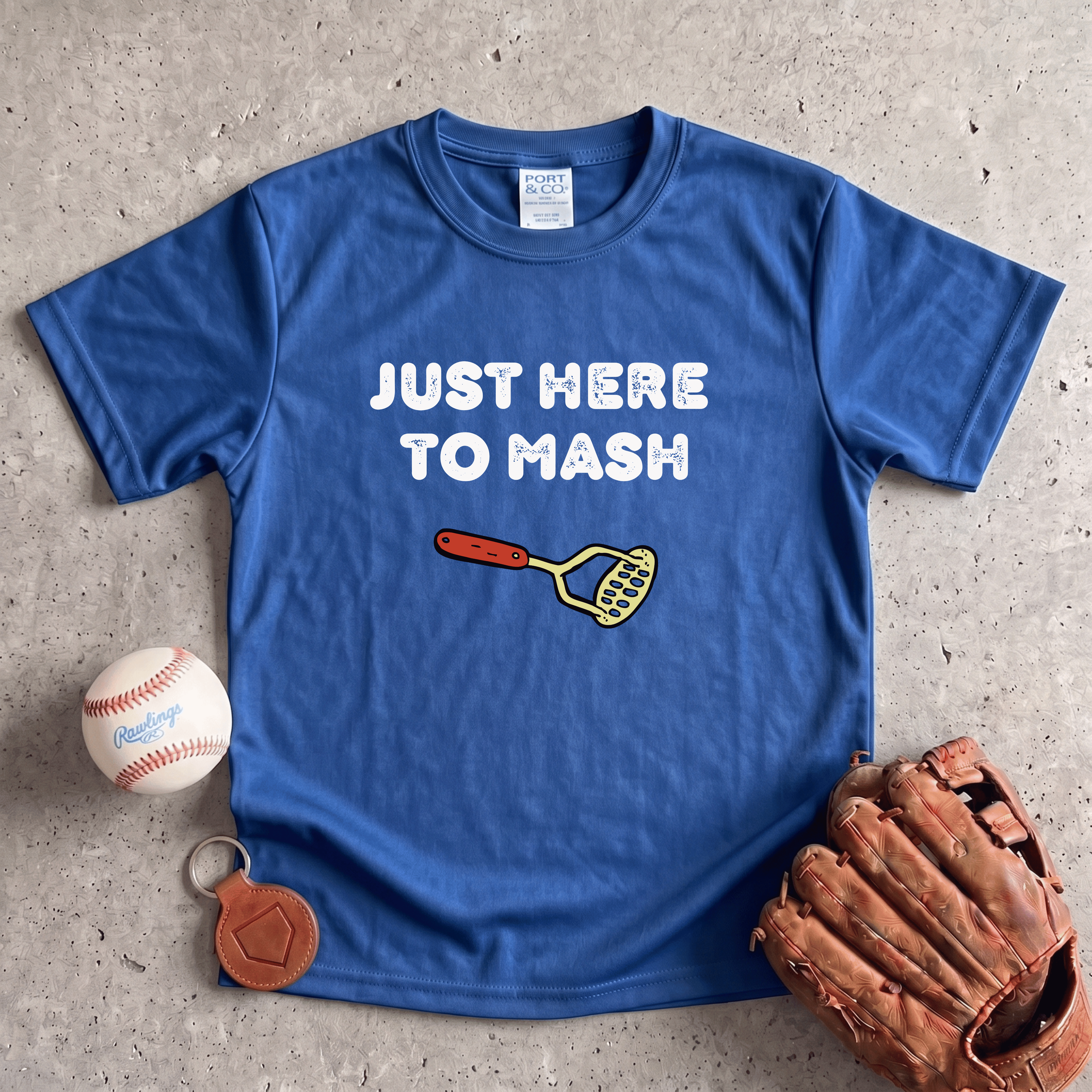 Collection of Just Here To Mash Youth T-Shirt in a gallery layout