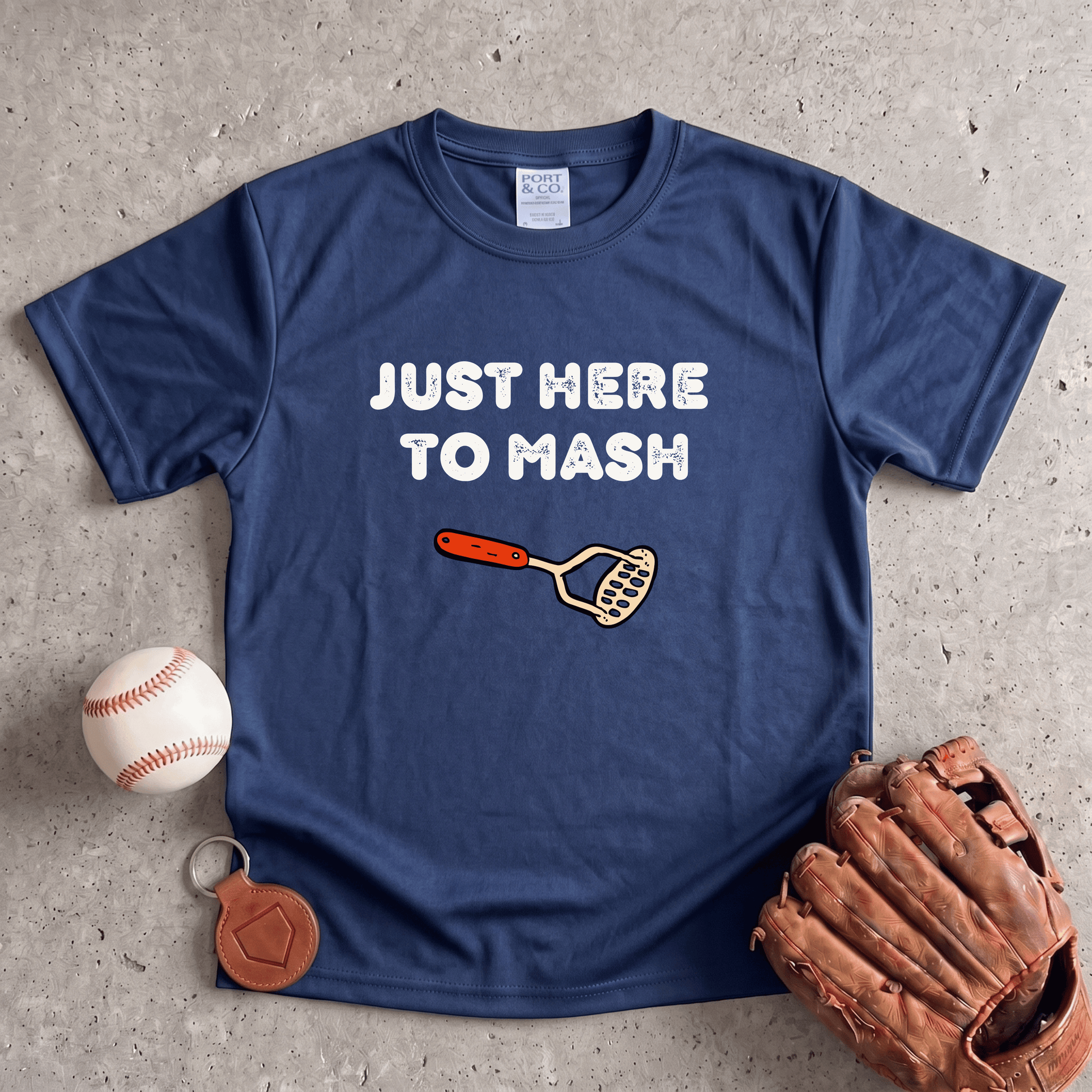 Just Here To Mash Youth T-Shirt