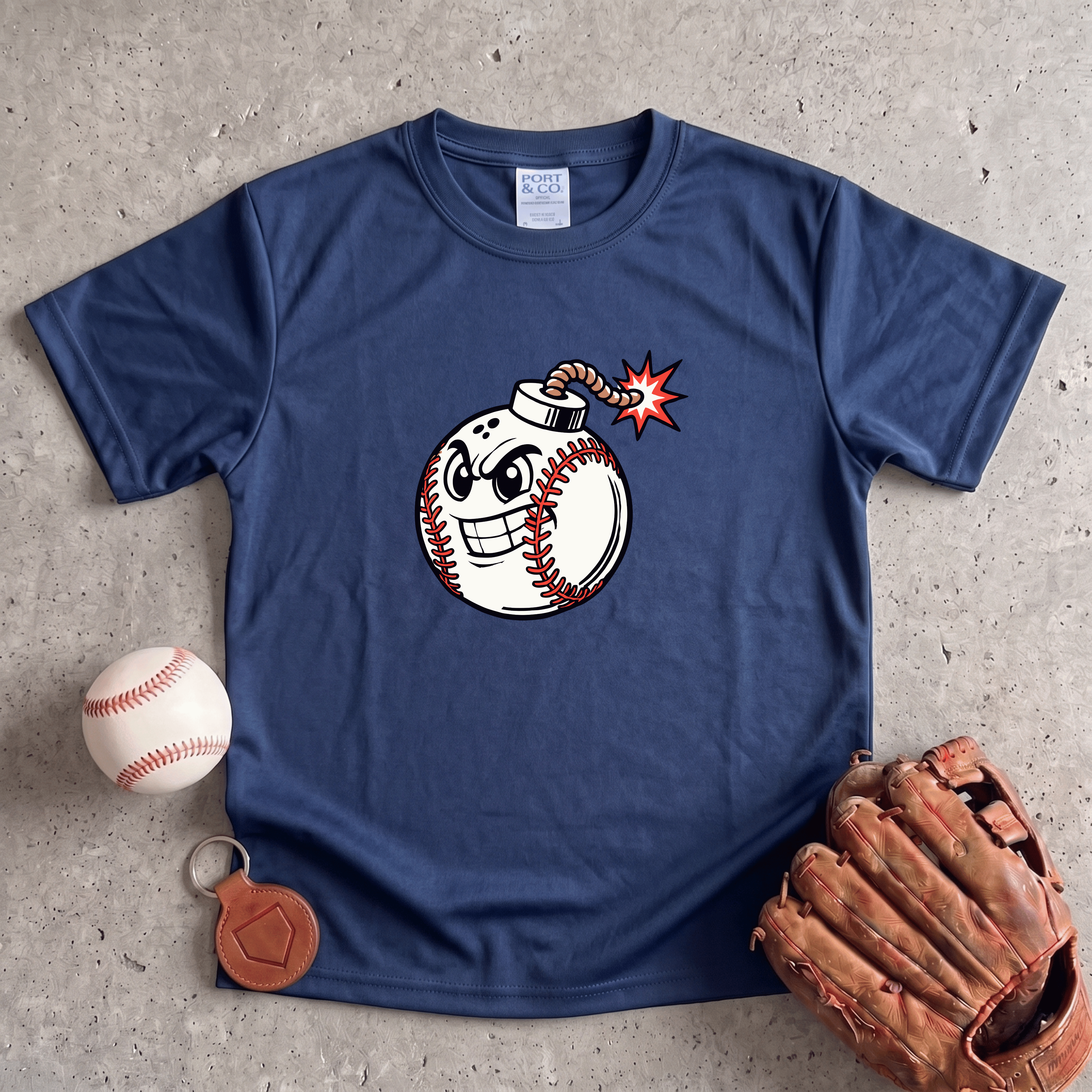 Collection of Hitting Bombs Youth T-Shirt in a gallery layout
