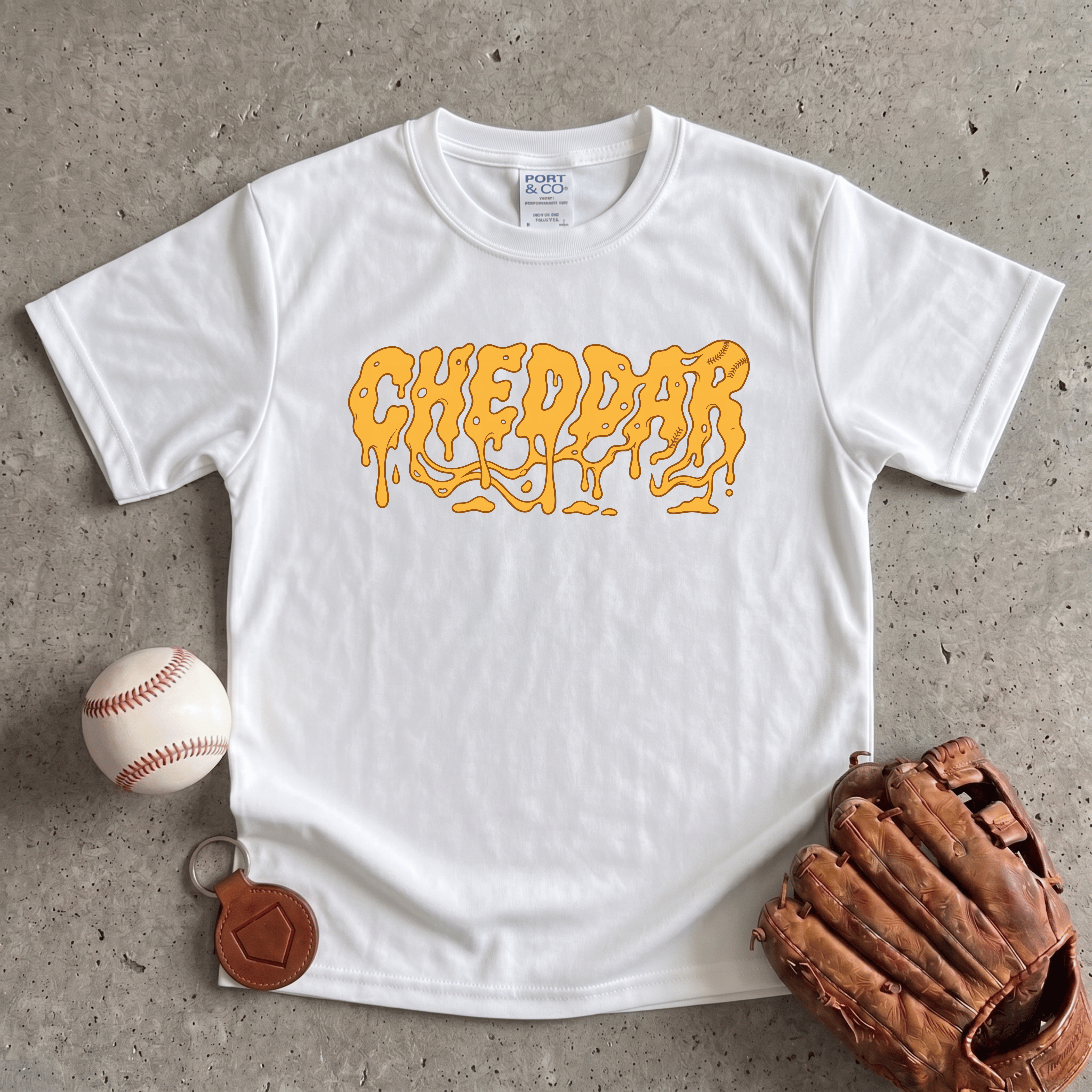 Collection of Cheddar Youth T-Shirt in a gallery layout