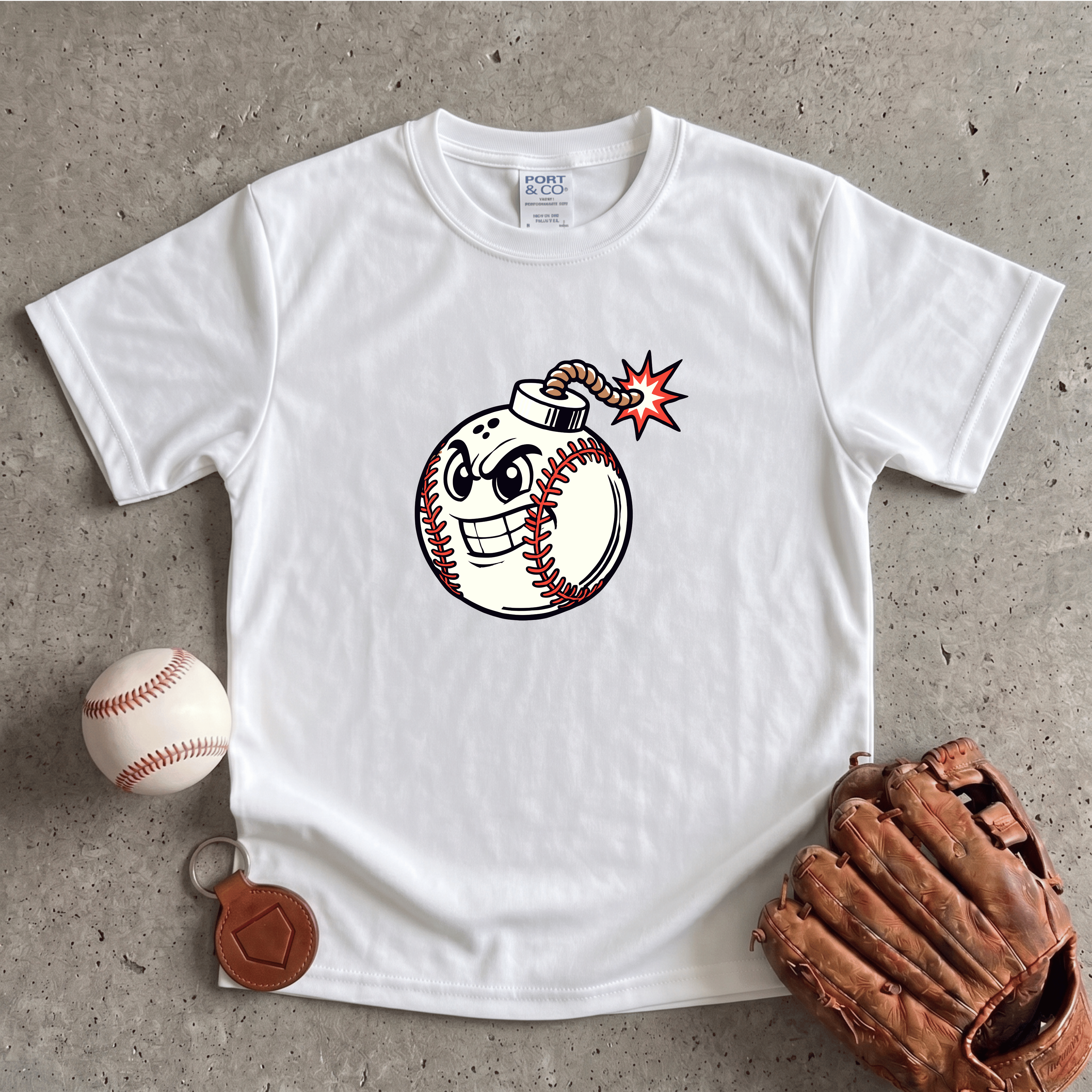 Collection of Hitting Bombs Youth T-Shirt in a gallery layout
