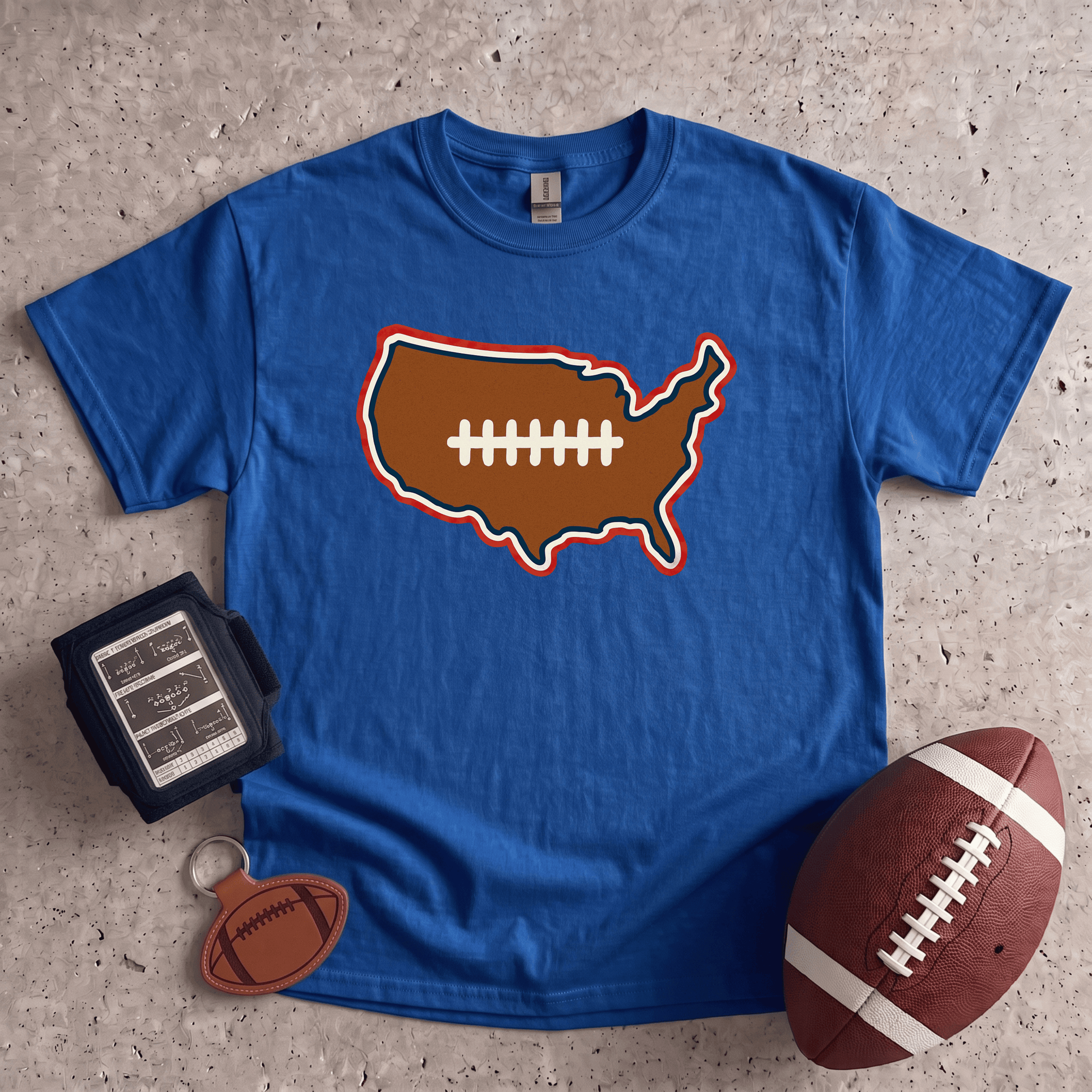 Patriotic Football T-Shirt