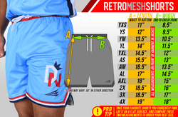 Collection of Sprinkles and Seams Mesh Lifestyle Baseball Shorts in a gallery layout