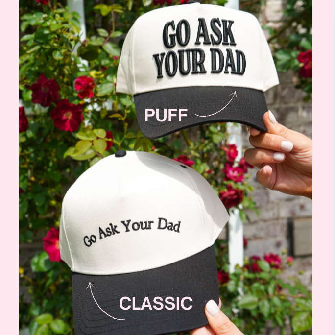 Collection of Go Ask Your Dad Hat | Funny Mom Trucker Snapback in a gallery layout