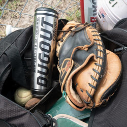 Collection of Boston Red Sox Metal Dugout Mug Stainless Steel Baseball Bat Mug in a gallery layout