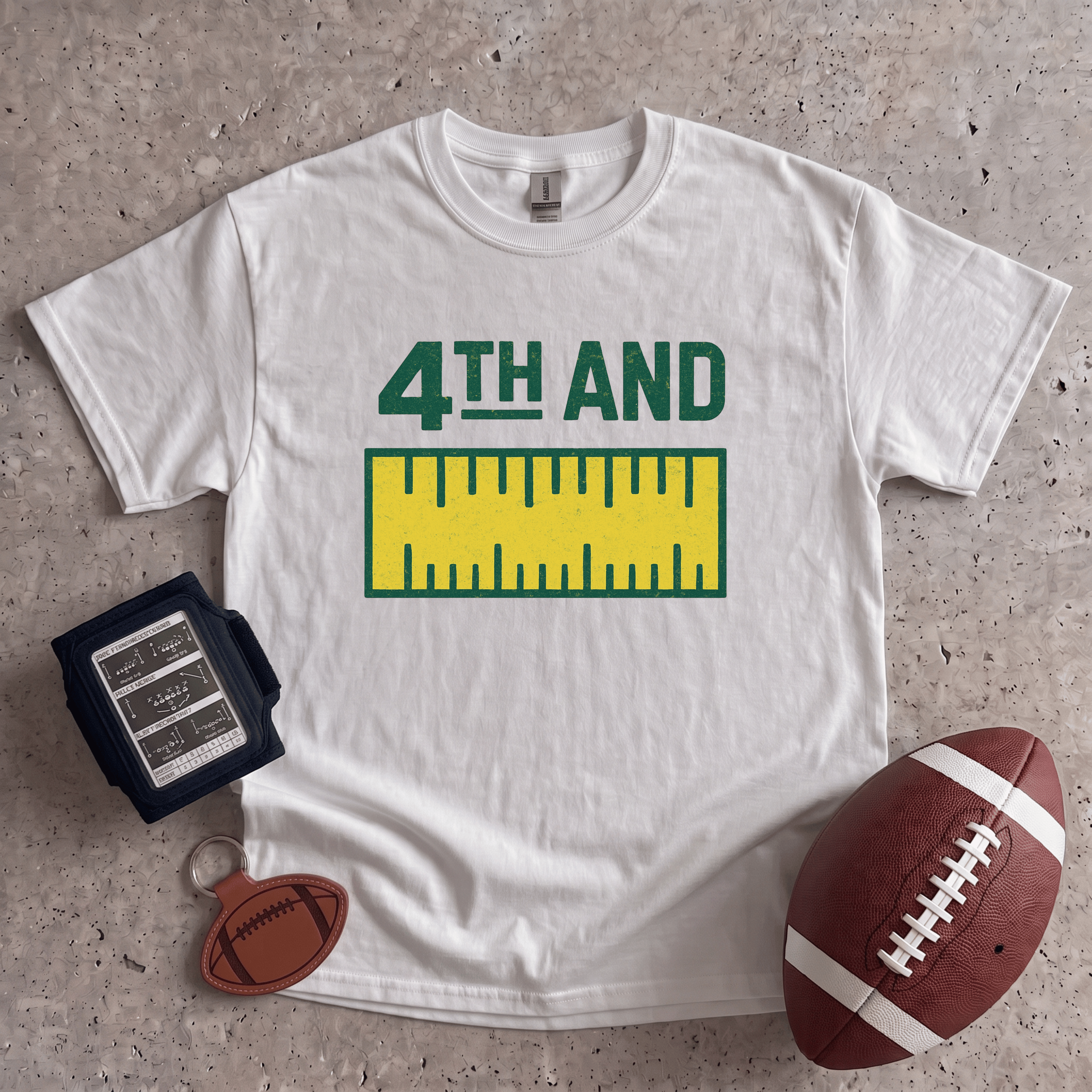 Collection of Fourth and Inches T-Shirt in a gallery layout