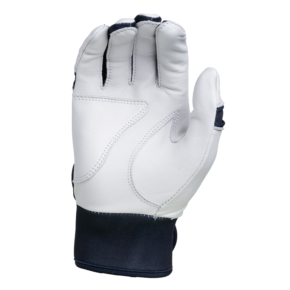 Luccini blue and white batting glove