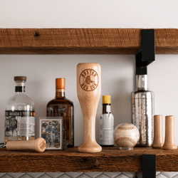 Collection of Boston Red Sox Wined Up® Baseball Bat Wine Mug in a gallery layout