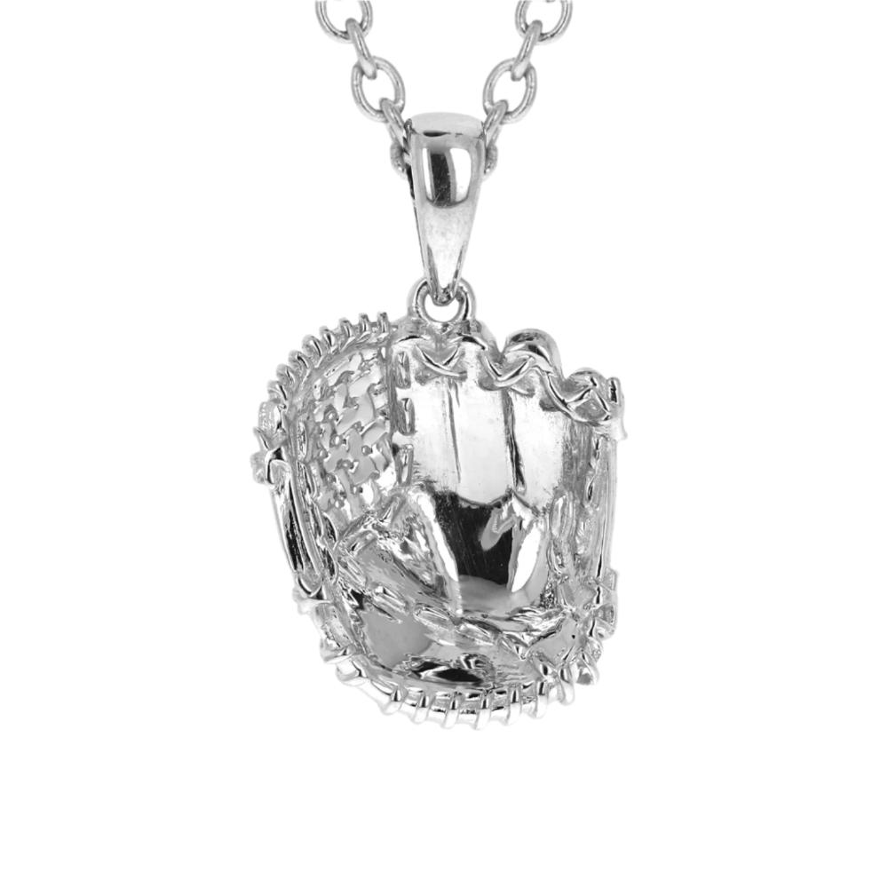 Collection of Silver necklace with a heart-shaped pendant on a white background in a gallery layout