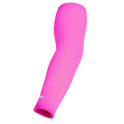 Collection of Pink compression sleeve on a white background in a gallery layout