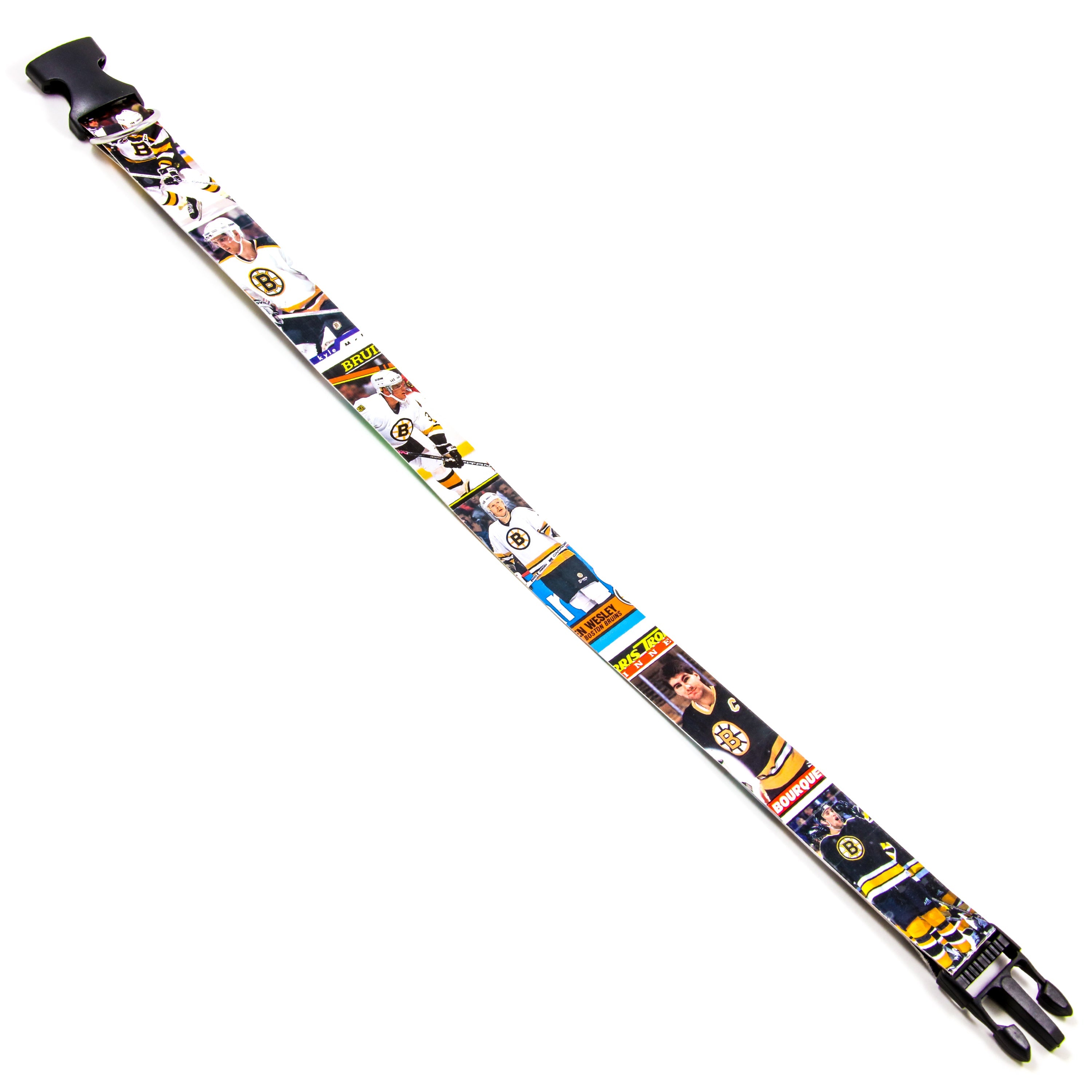 Collection of hockey dog collars in a gallery layout