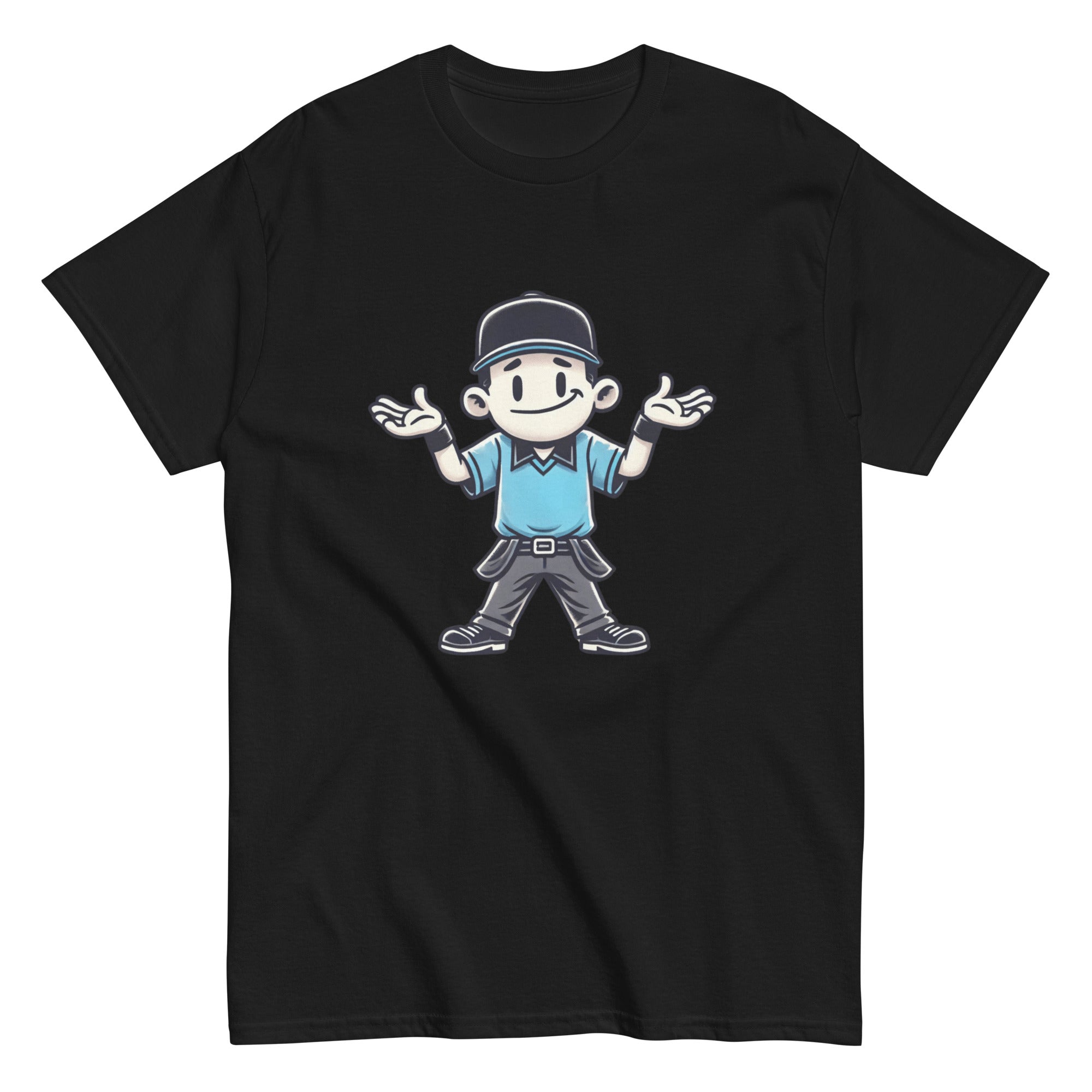 Collection of clueless ump black tee in a gallery layout