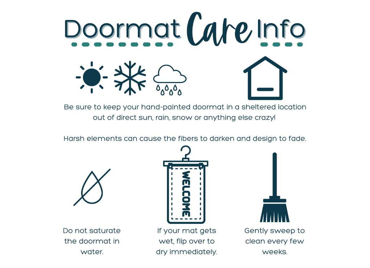 Probably at the Ball Field Baseball Doormat